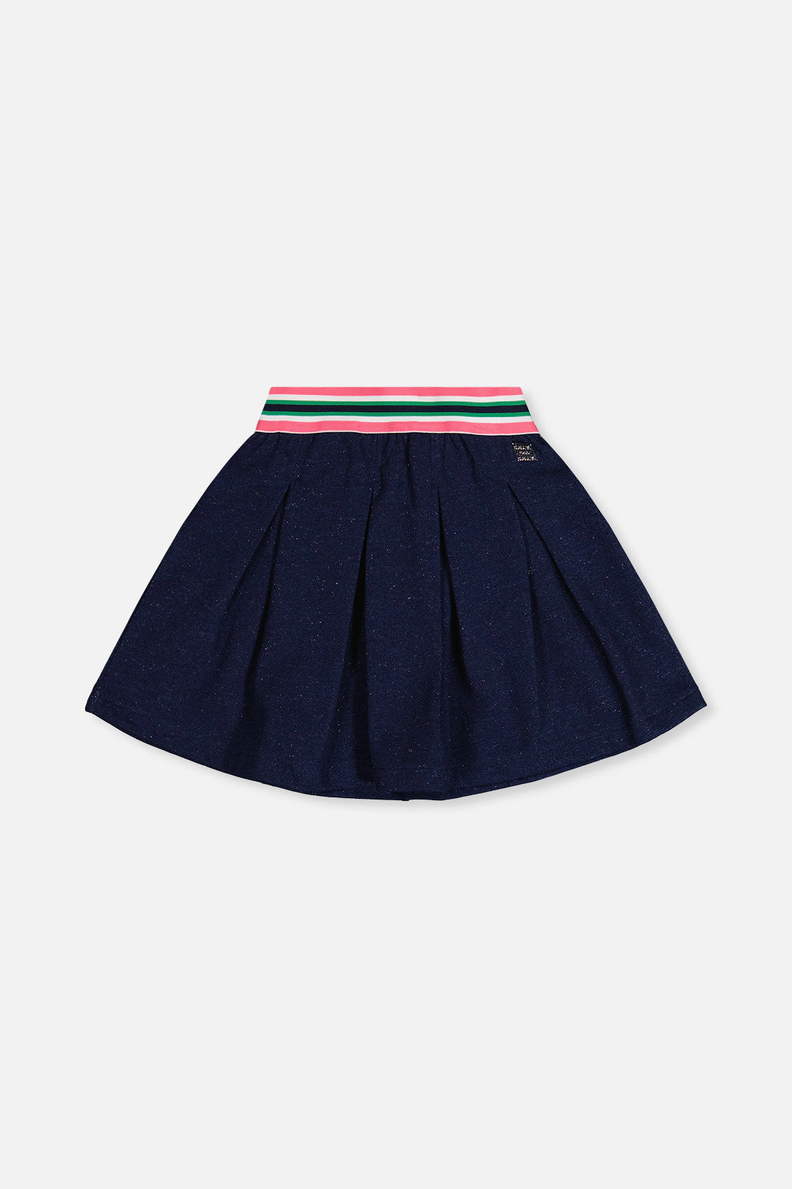 Deux par Girls Pleated French Terry Skirt