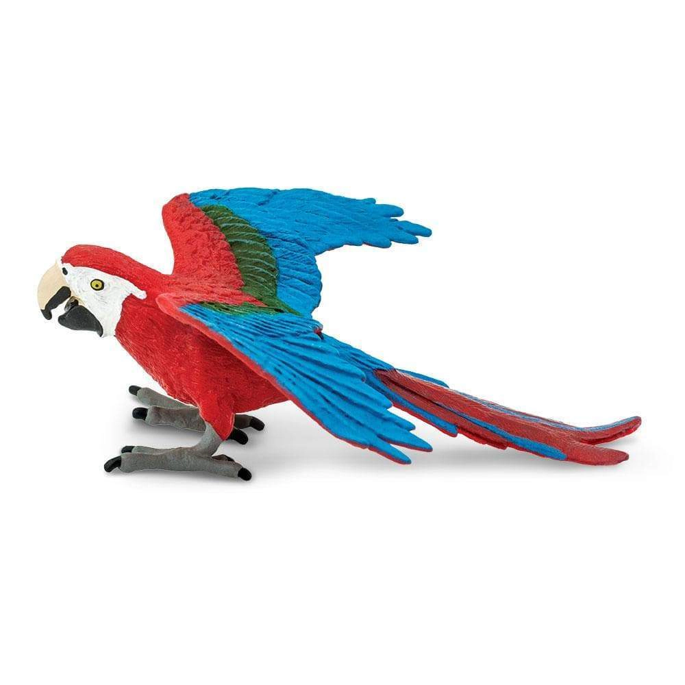 Safari Ltd. - Green-winged Macaw Kids Toy Figure