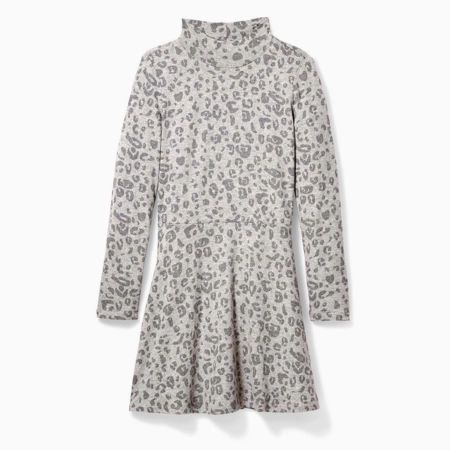 Rockets of Awesome Fit & Flare Leopard Dress for Girls