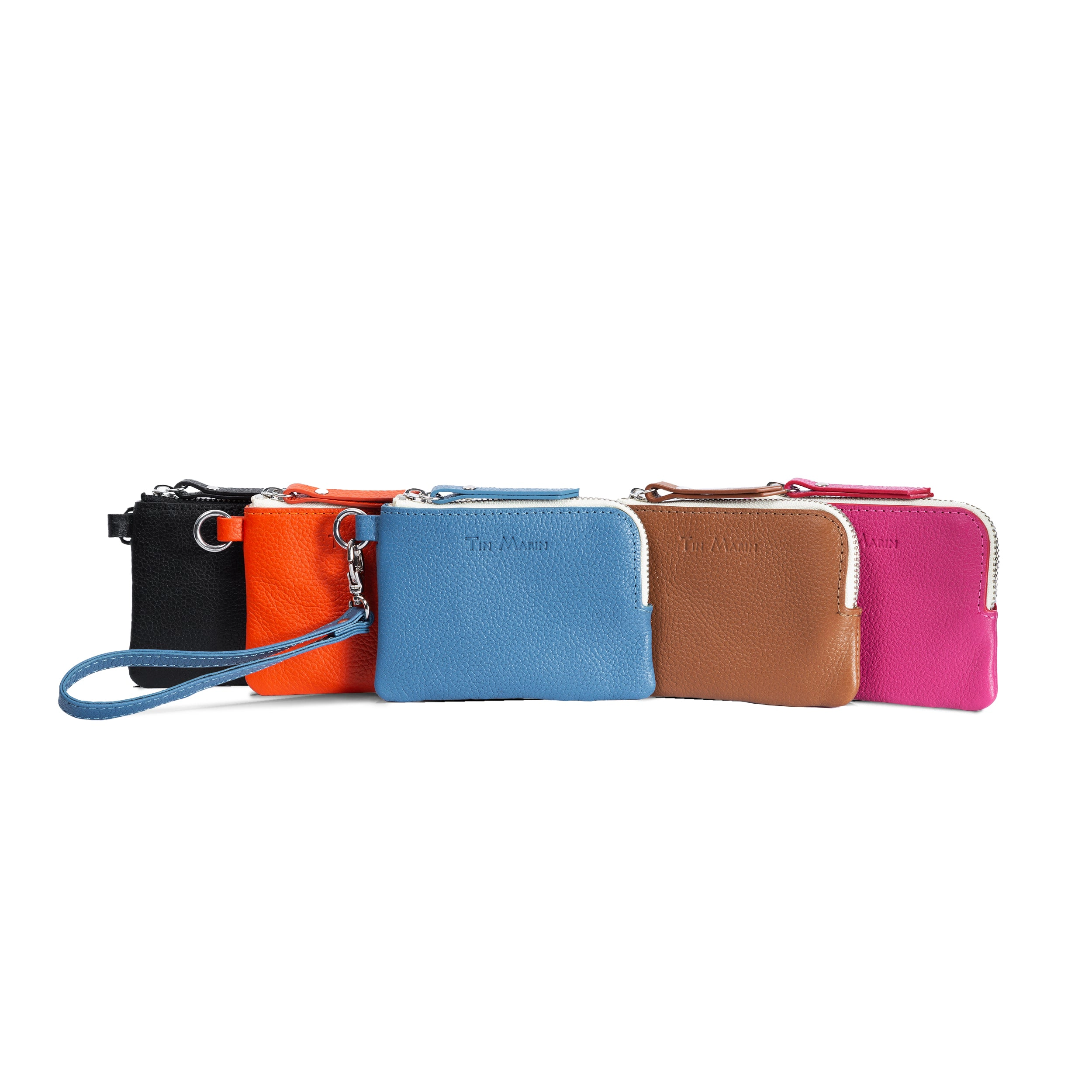Tin Marin Gina Leather Top Zip Wallet