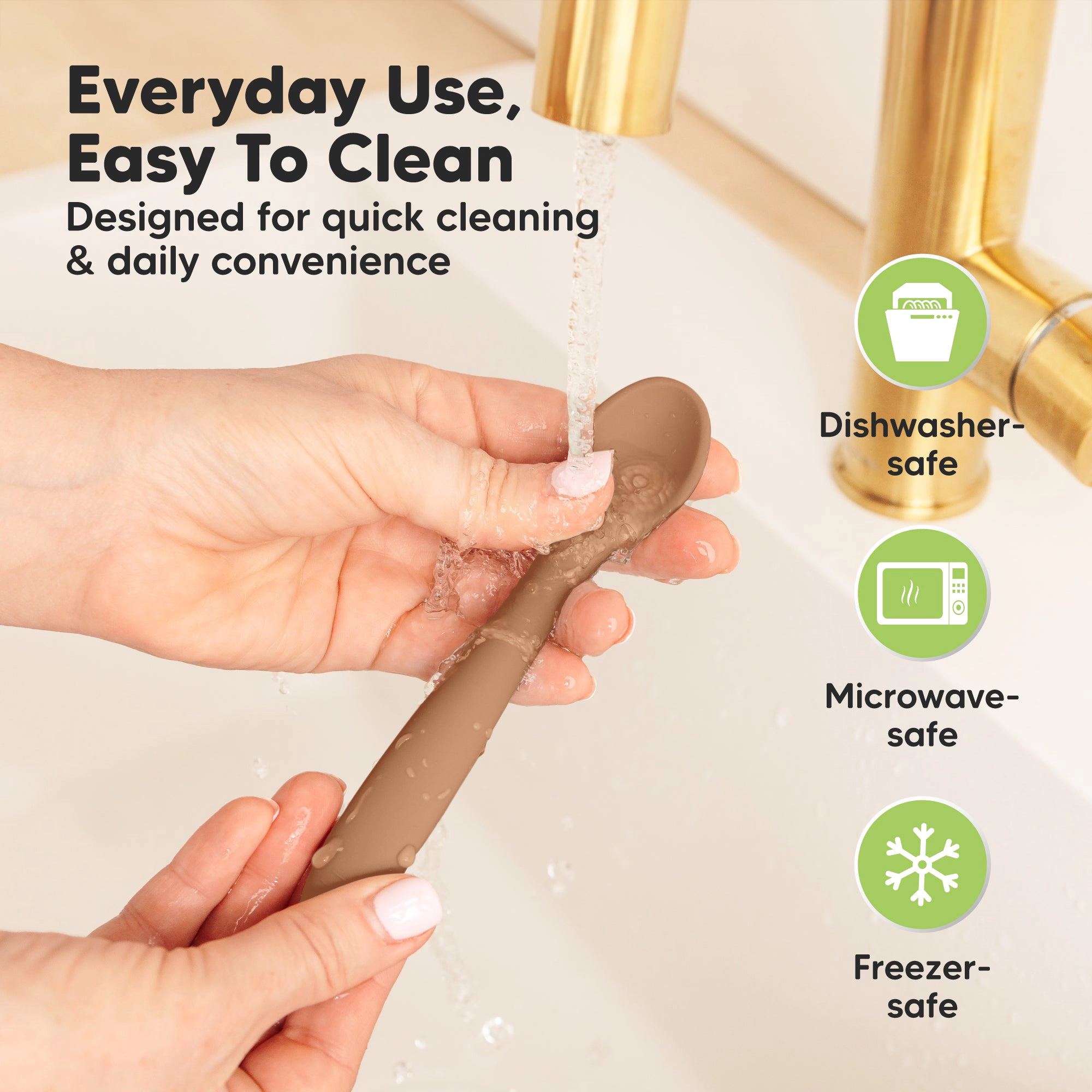 KeaBabies 3-Pack Prep Baby Spoons