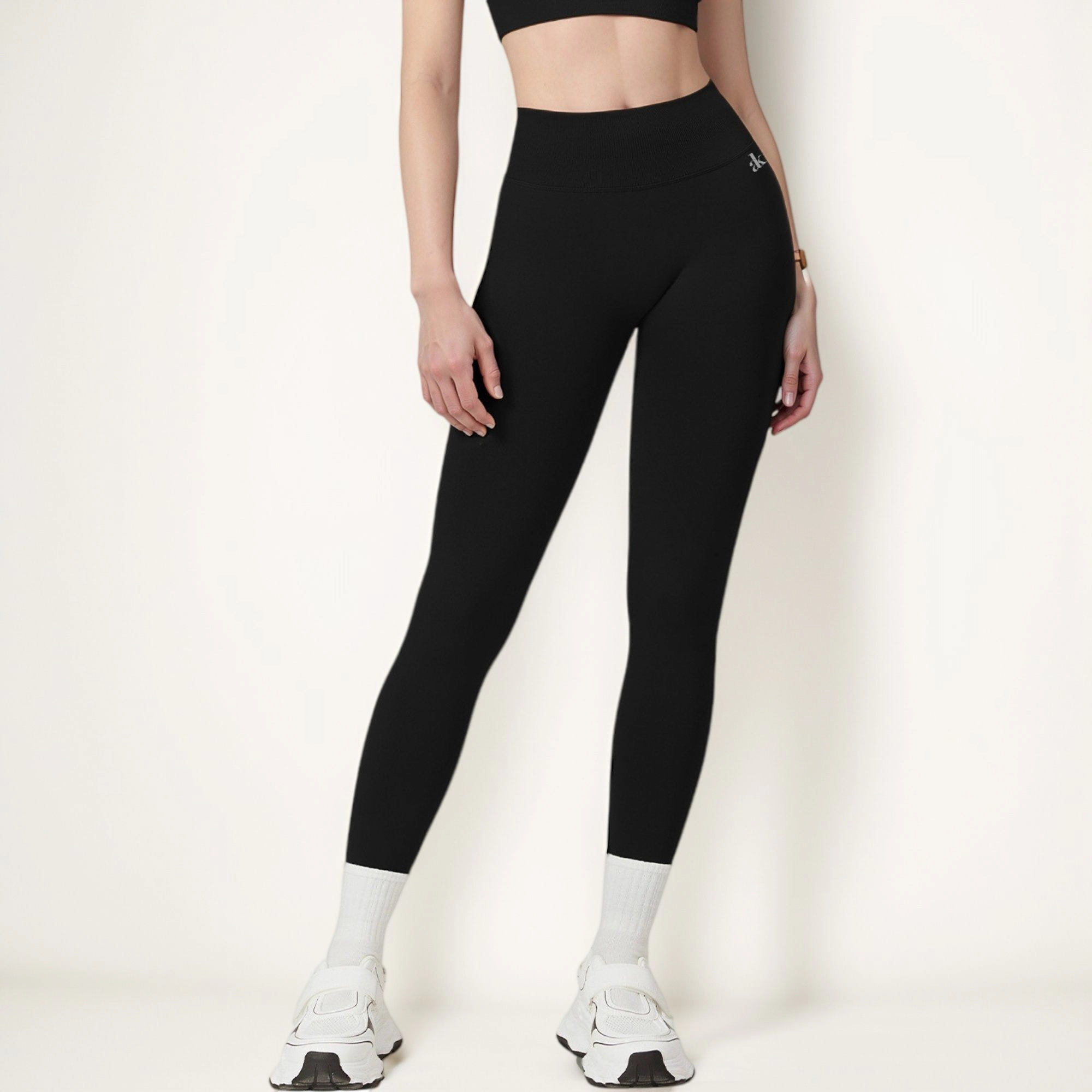 Anna-Kaci Active Women's High Waist Seamless Leggings with Stretch Fabric and Second-Skin Fit