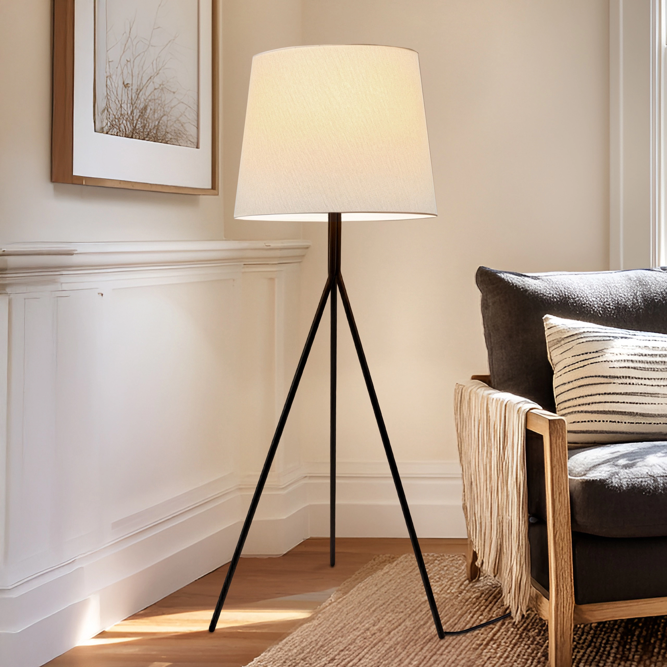 Brightech Forge Tripod LED Floor Lamp