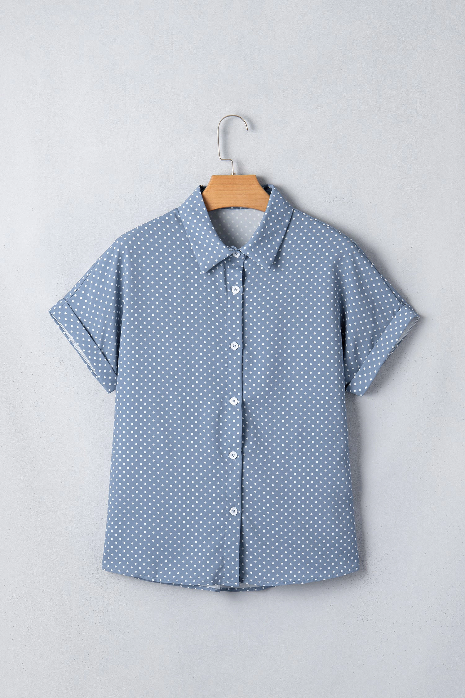 Threaded Pear Brianna Cuffed Short Sleeve Shirt