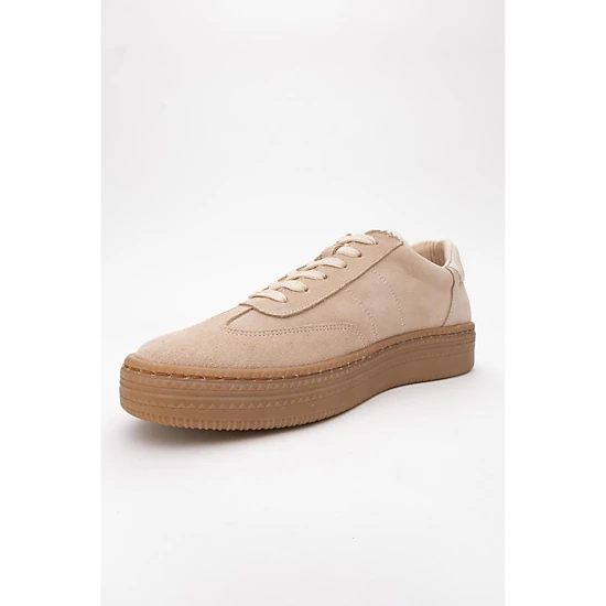 Forever & Always Womens Fyore Leather Sneakers