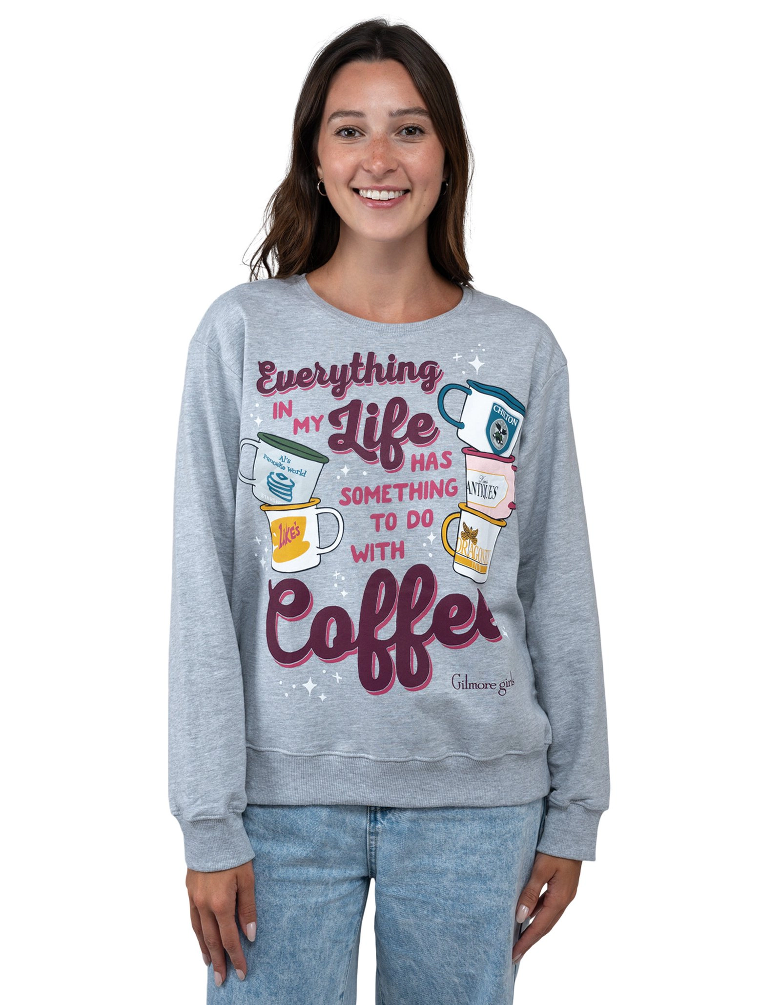 Gilmore Girls Matching Family Fleece Crewneck Sweatshirt