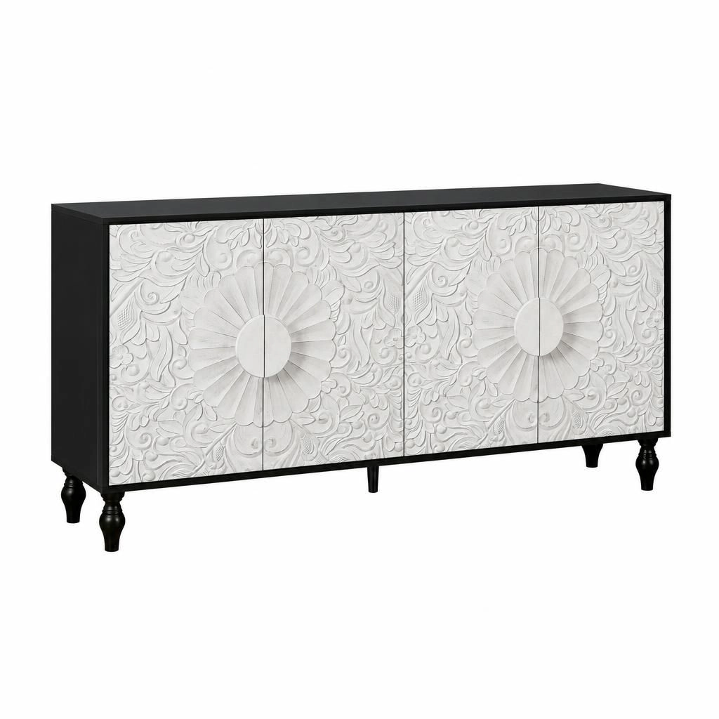 GOODSILO Large Capacity Freestanding Storage Cabinet
