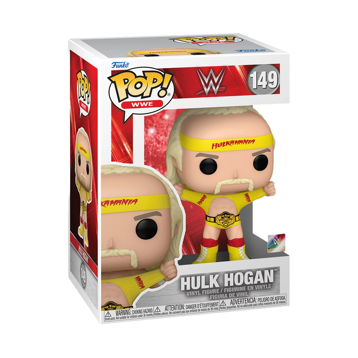Funko Pop! WWE: Hulk Hogan with Belt #149