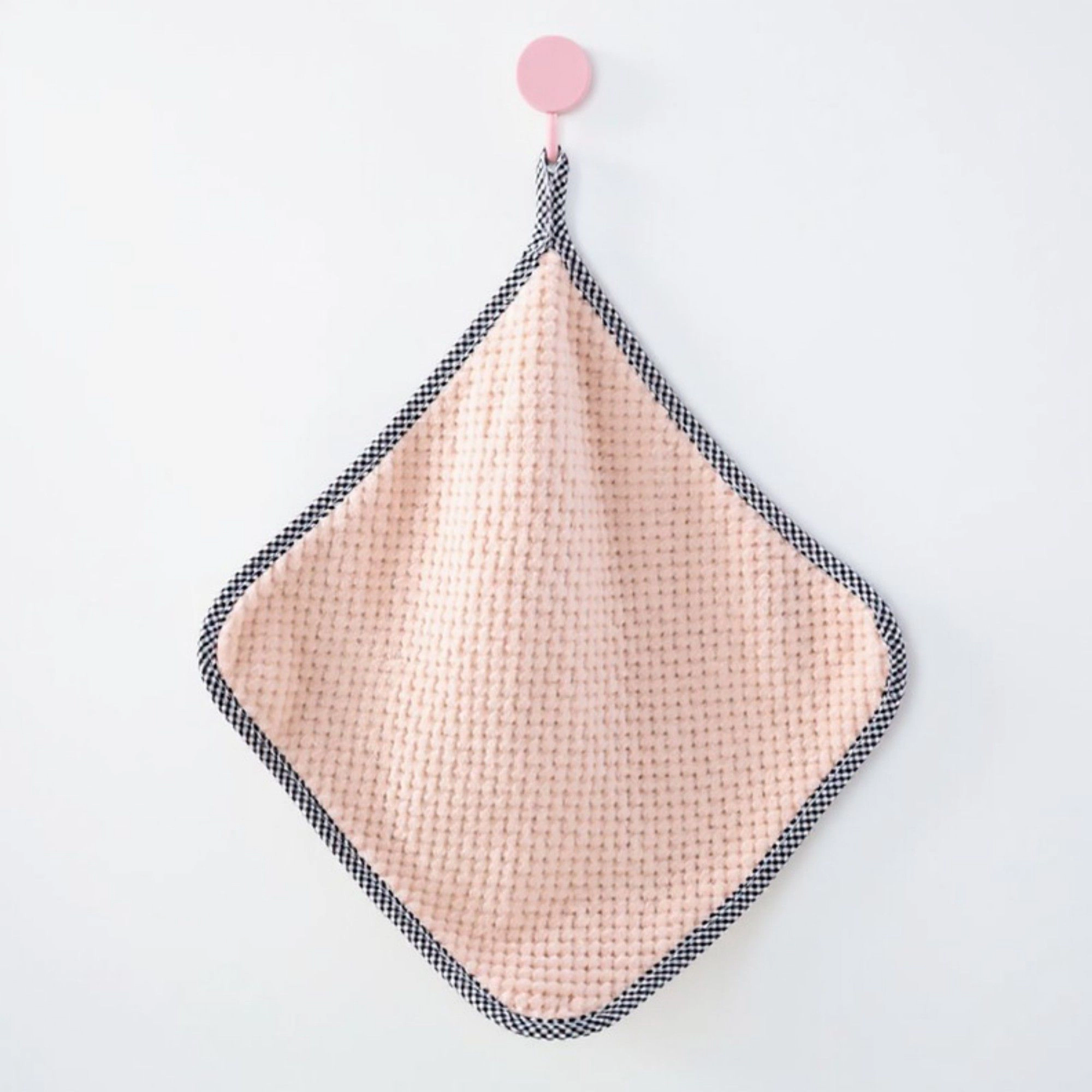 Alilang Women Textured Cleaning Dishcloths 6 Pack Reusable Absorbent Hanging Loop Design