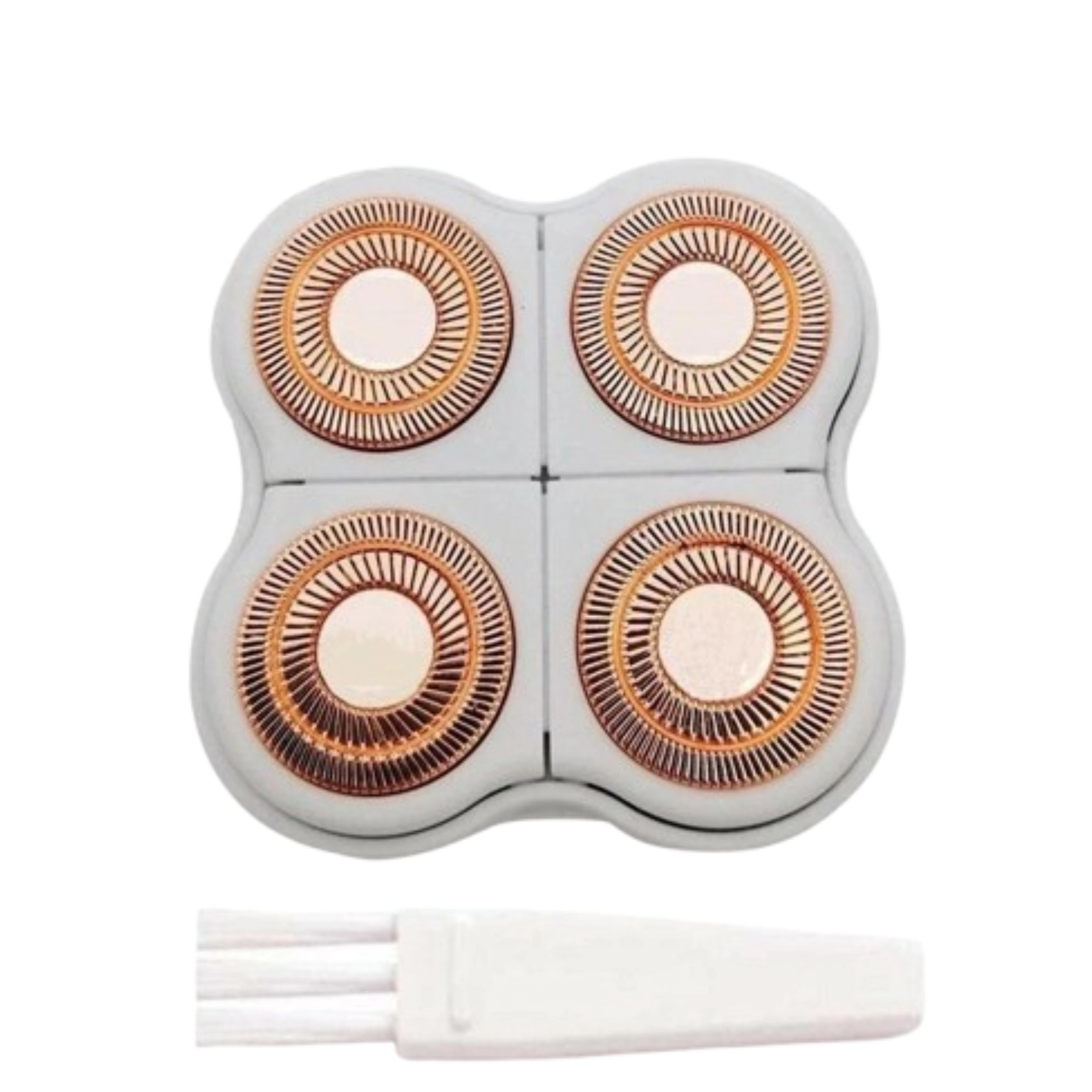 Home Collection Women’s Hair Removal Trimmer Replacement Heads with Cleaning Brush