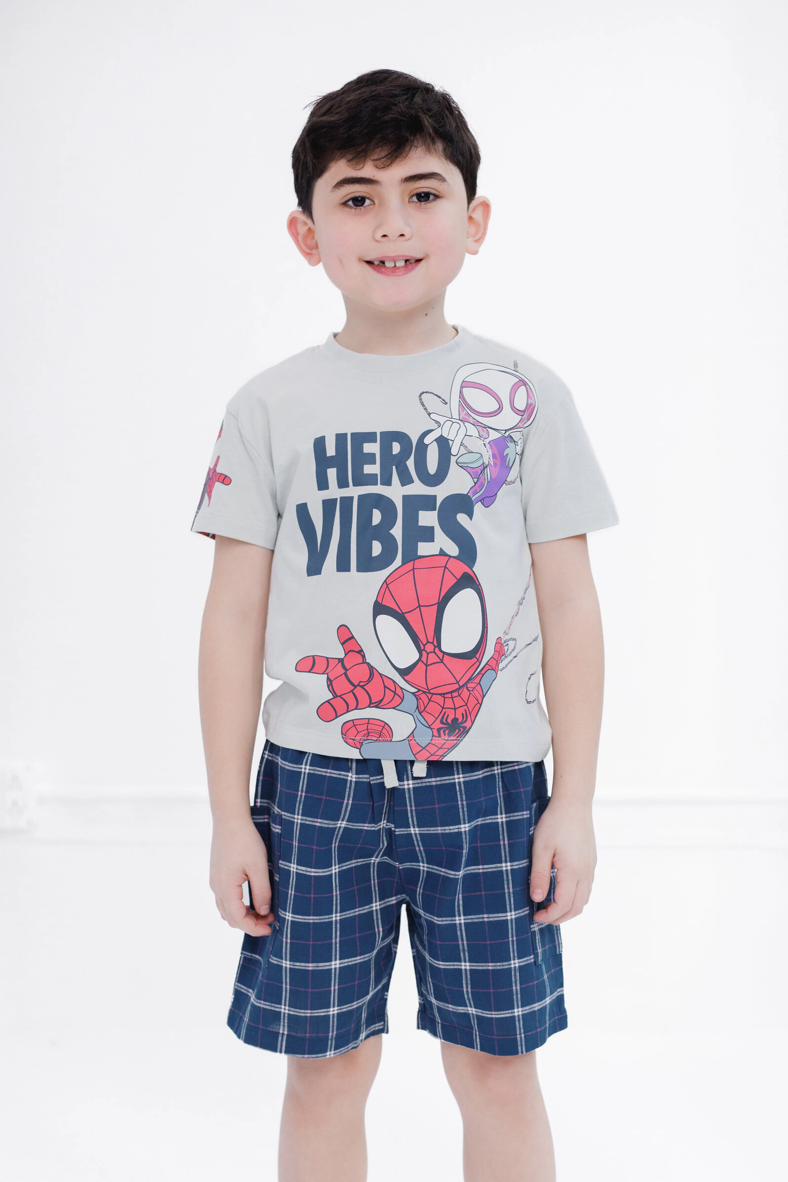 Marvel Spidey and His Amazing Friends Boys' 2-Piece T-Shirt Shorts Set
