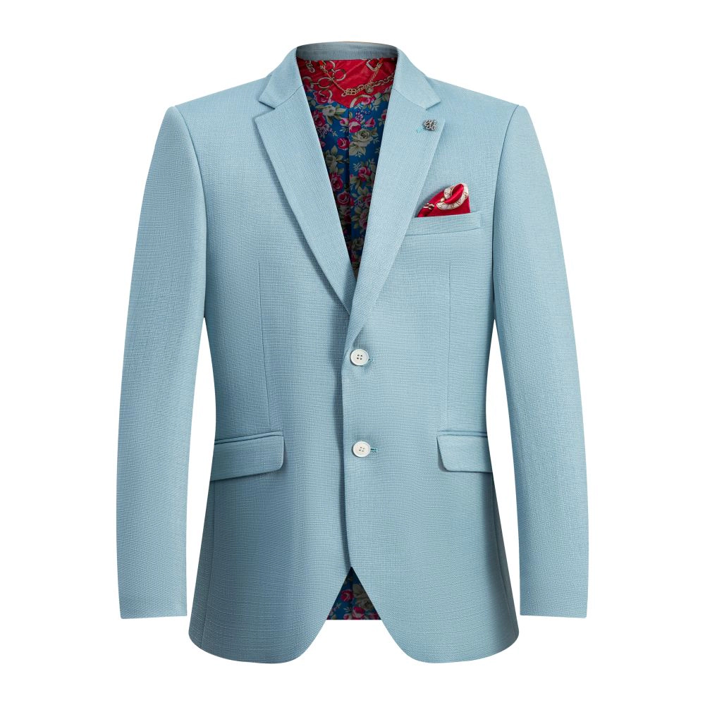 Elie Balleh Men's Slim Fit Solid Blazer Sports Coat Jacket