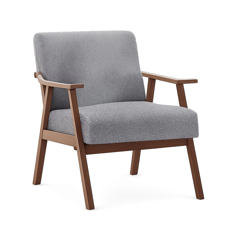 GOODSILO Upholstered Velvet Accent Chair Stylish Durable Seating