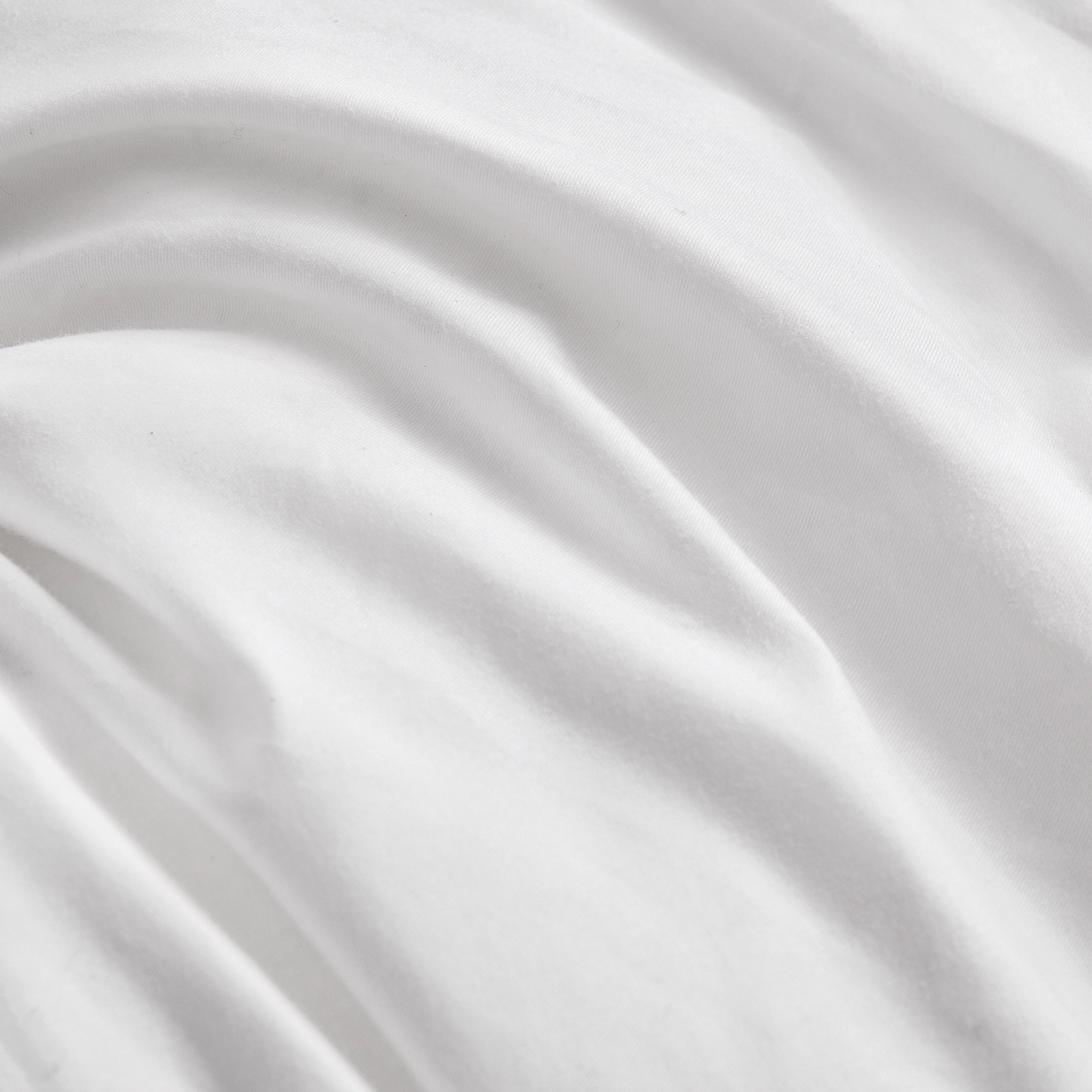 Unikome 75% White Down Bed Pillow Single Pack with Soft Cotton Cover, Made in Germany