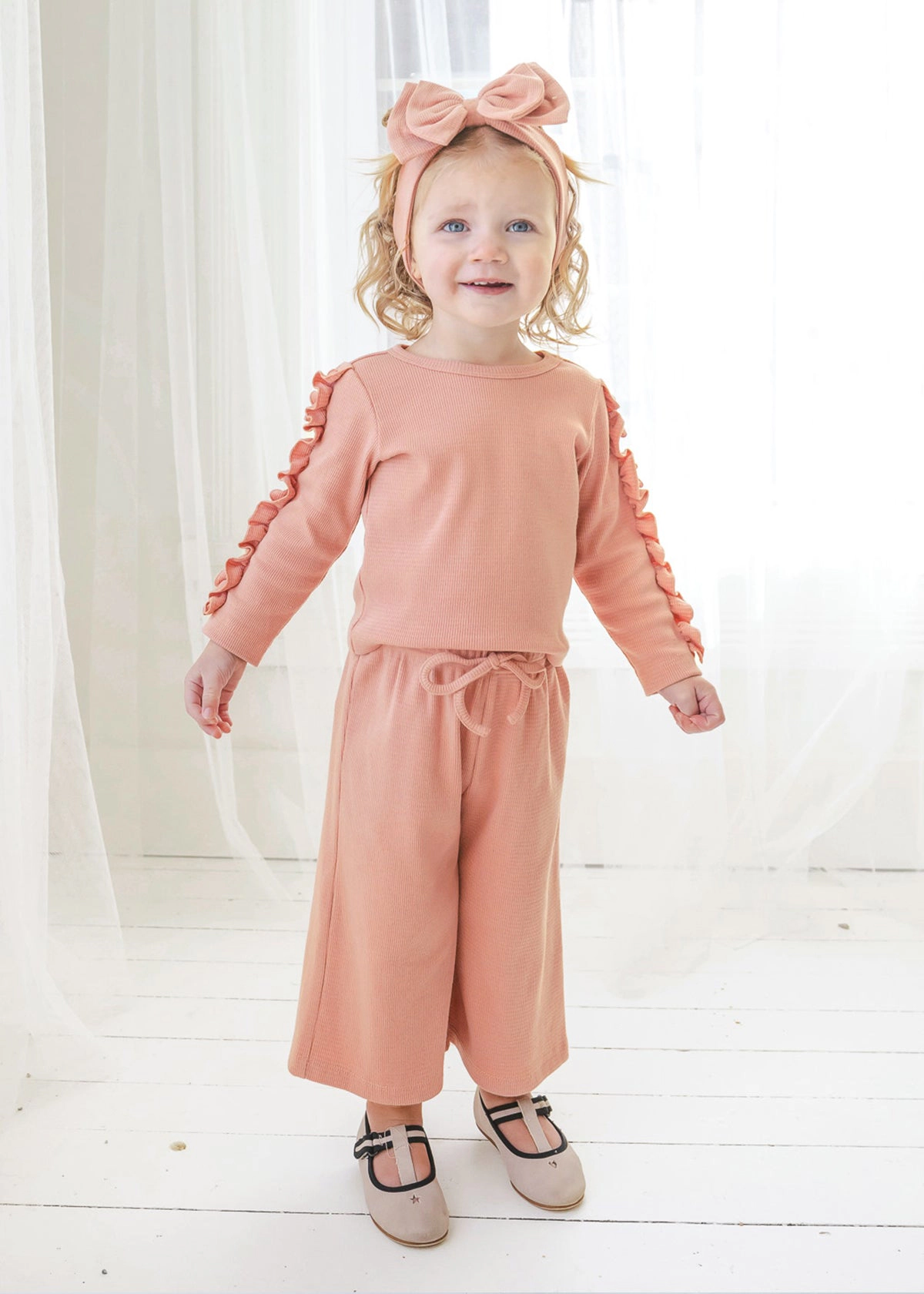 Mabel and Honey Aubrey Knit Two Piece Set - Toddler Girls