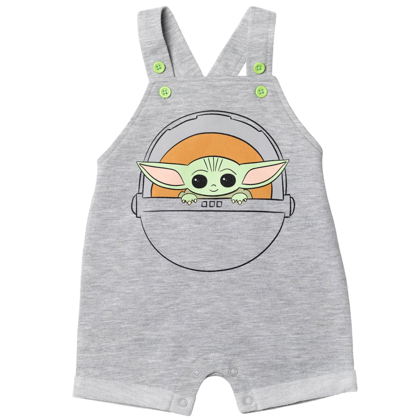 Star Wars Baby Boys' Shortall T-Shirt and Bucket Hat Set