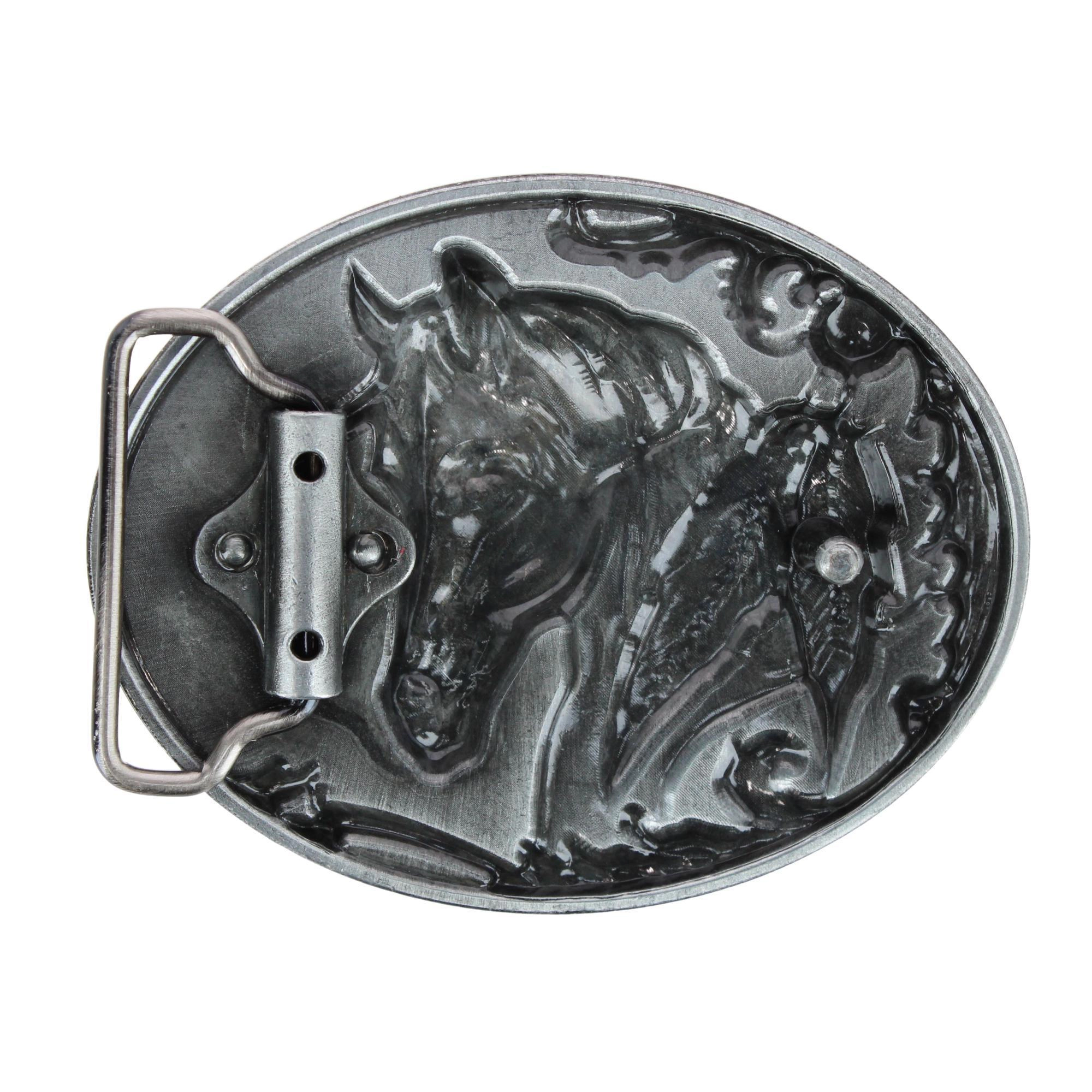 CTM Women's Horse Belt Buckle