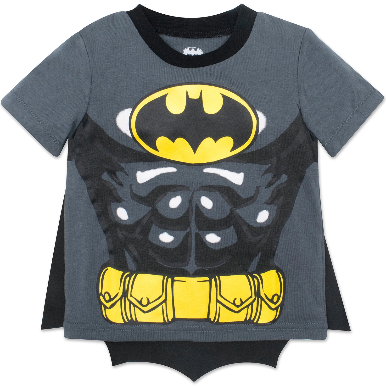 Warner Bros. Justice League Batman Cosplay T-Shirt with Cape