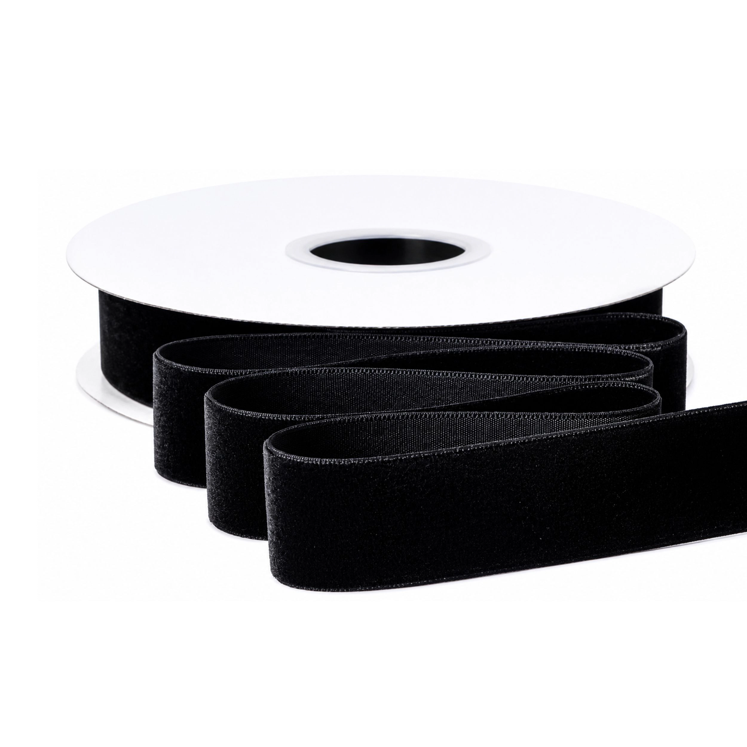Stock Preferred Polyester Velvet Ribbon 10 Yard Spool for Gift Wrapping Crafts and Floral Bouquets 1 Inch