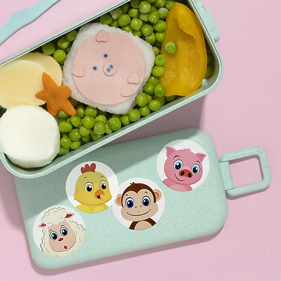 Wrapables Animal Sticker Roll, Stickers for Sealing Cards, Envelopes ...