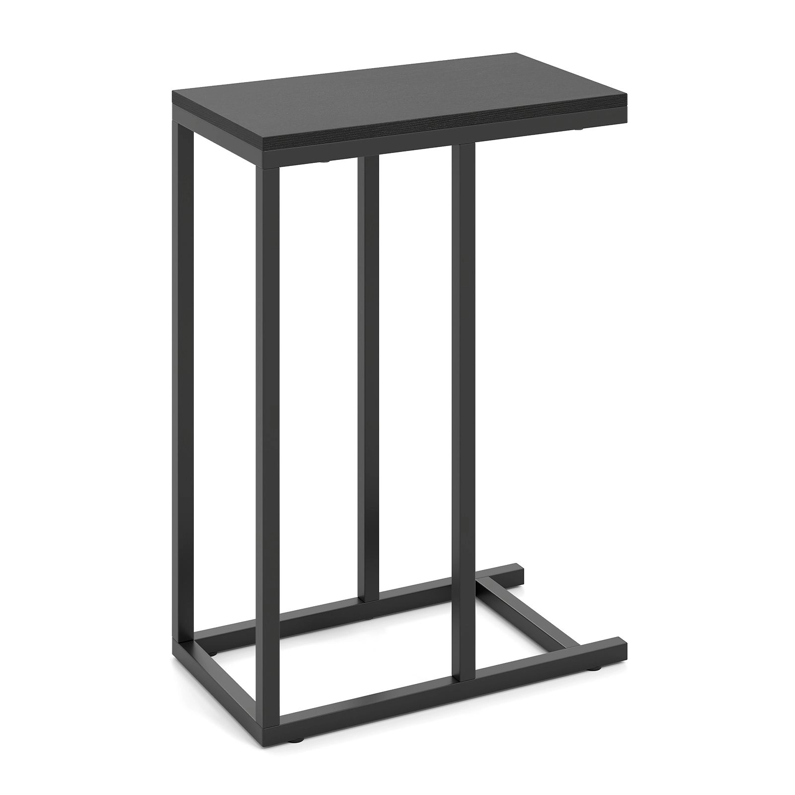 SlickBlue C Shaped Sofa Side Table Modern End for Living Room Bedroom
