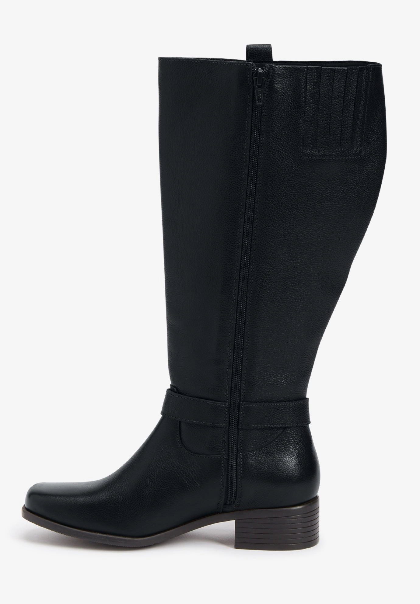 Comfortview Women's The Donna Tall Wide Calf Leather Boot