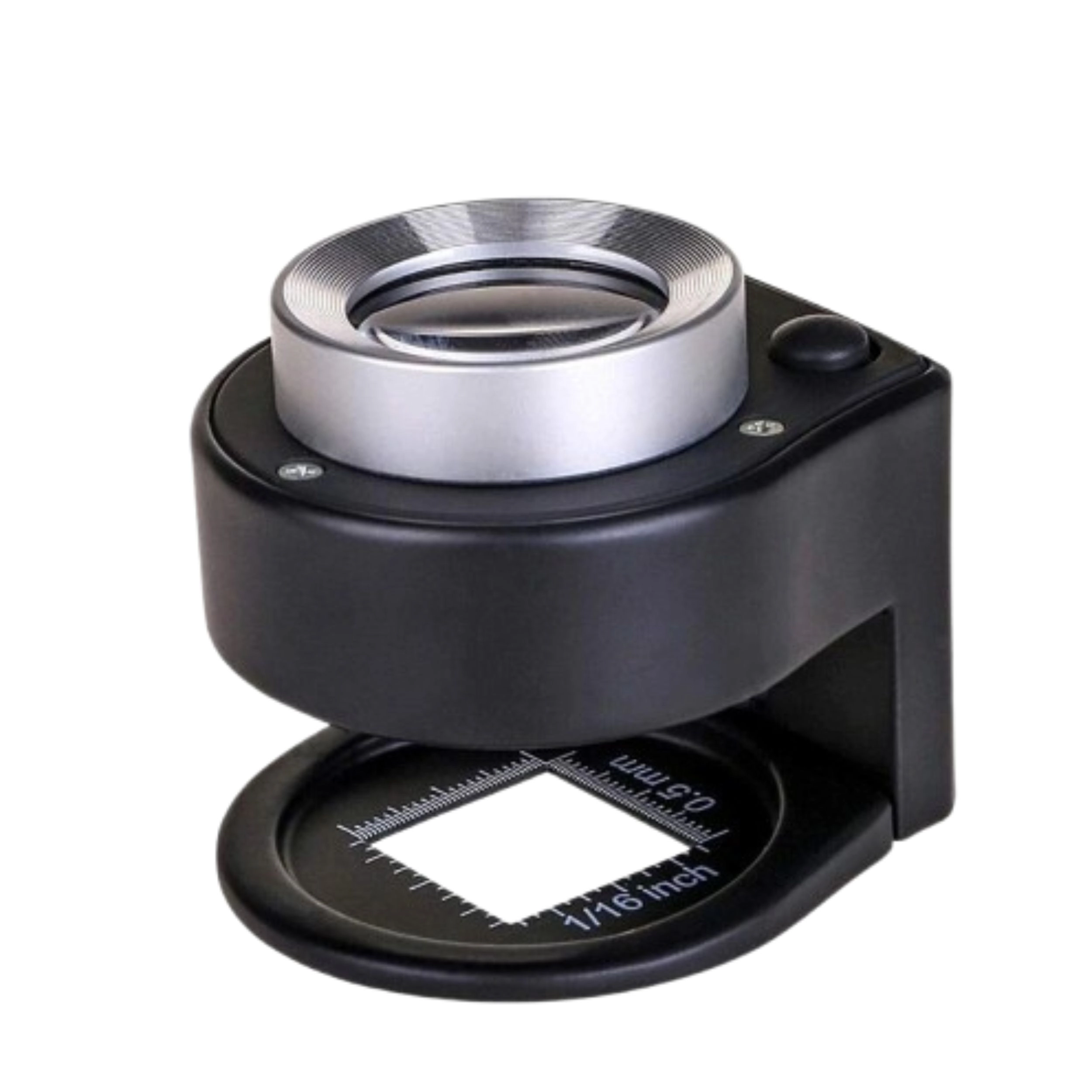 Home Collection 30X Folding Loupe Magnifier with LED & UV Lights