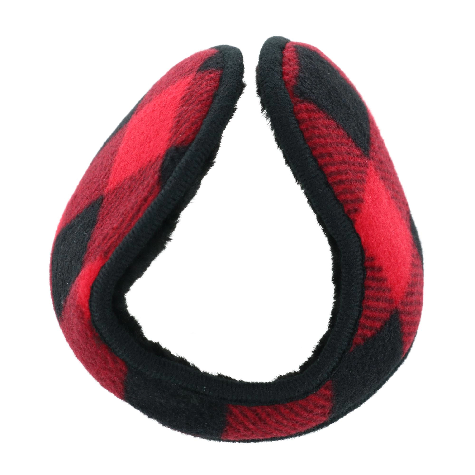 Grand Sierra Buffalo Plaid Fleece Lined Ear Wrap