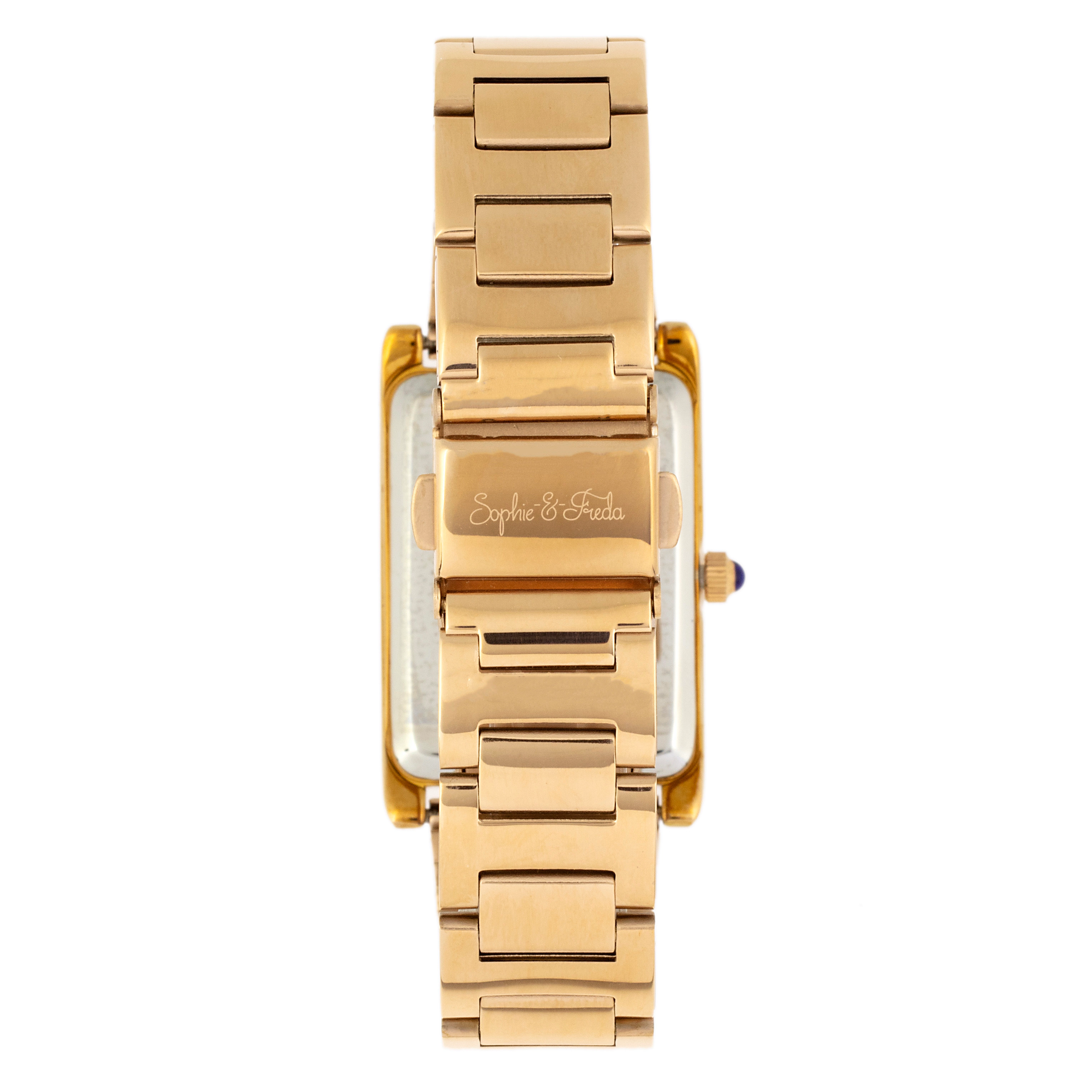 Sophie and Freda Wilmington Bracelet Watch w/Swarovski Crystals