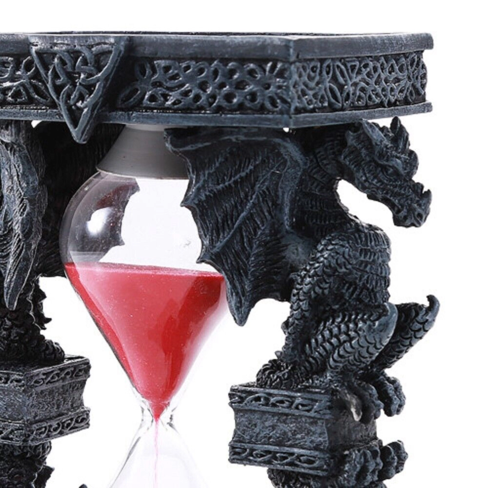 Pacific Giftware Celtic Four Dragon Elemental Pillars Trinity Sandtimer Sands of Time 6.1 inch