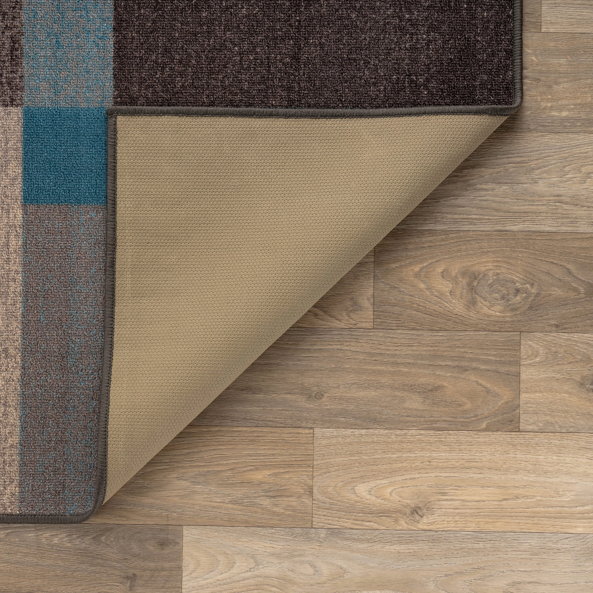 World Rug Gallery Classic Solid Border Power Loomed Indoor Area Rug