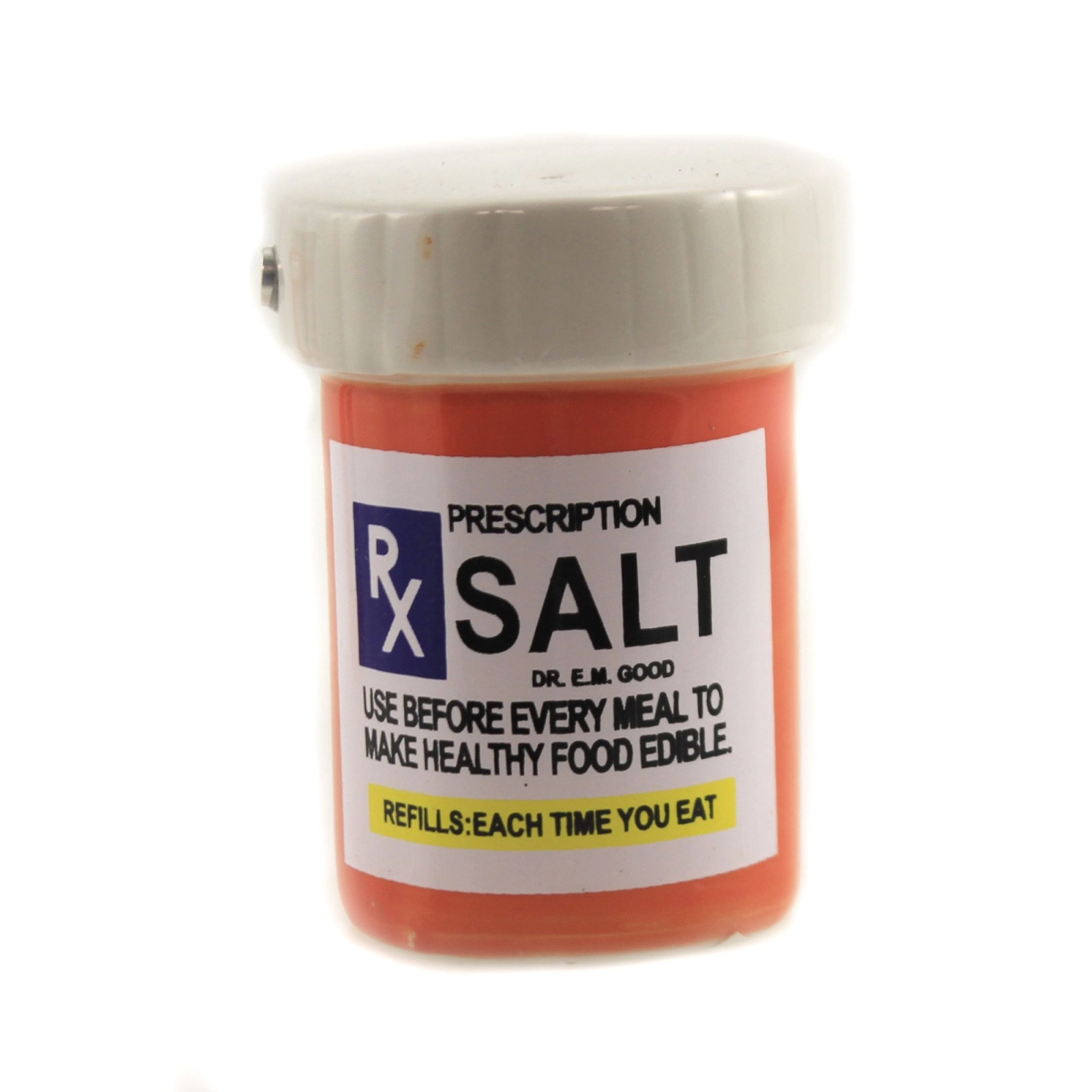 Pacific Giftware RX Pharmacy Presciption Bottles Ceramic Magnetic Salt and Pepper Shaker Set