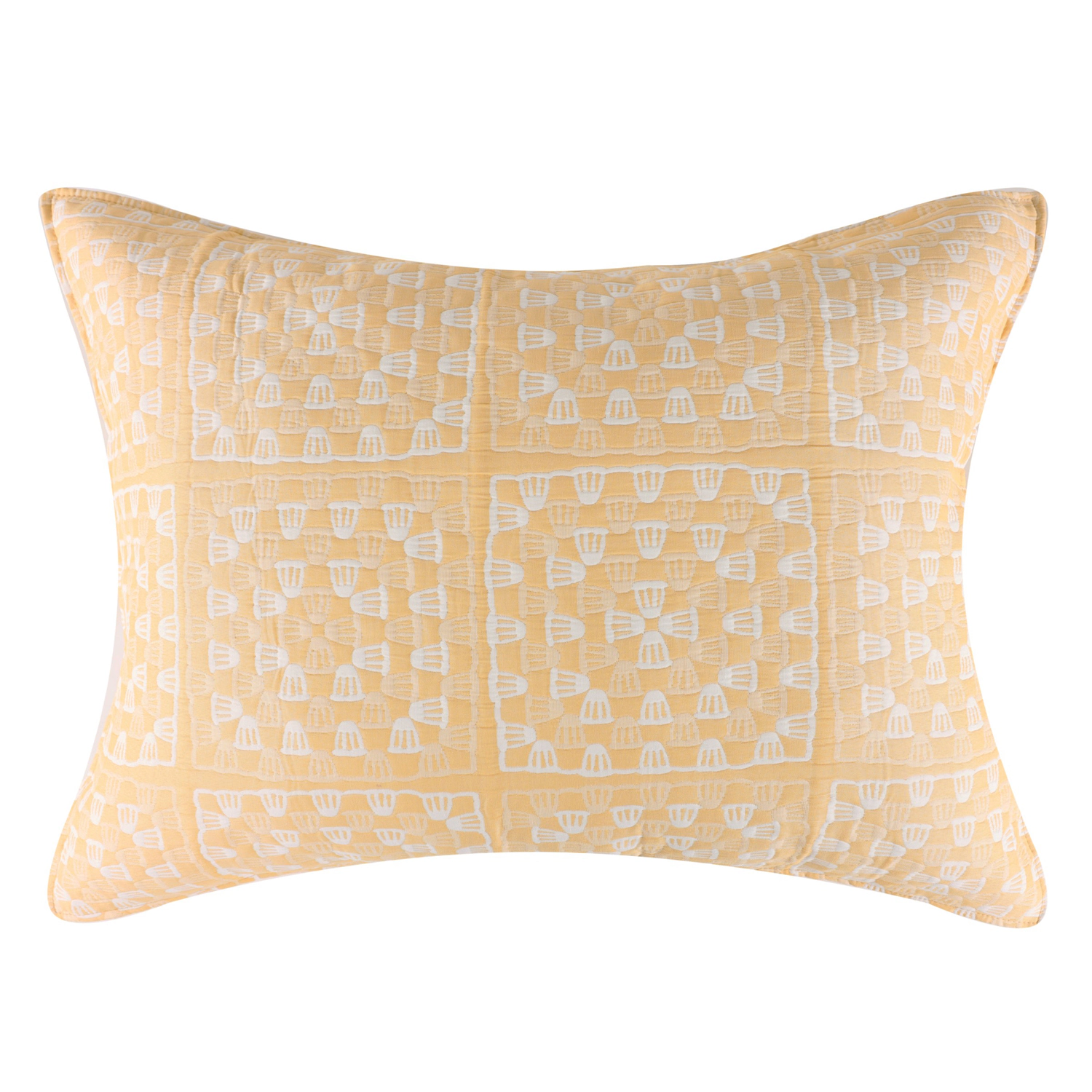 Greenland Home Fashions Granny Squares 100% Polyester Pillow Sham