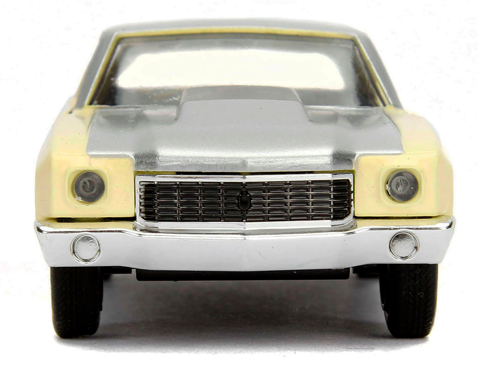 Jada Chevrolet Monte Carlo Cream With Silver Hood And Top "The Fast And The Furious: Tokyo Drift" (2006) Movie