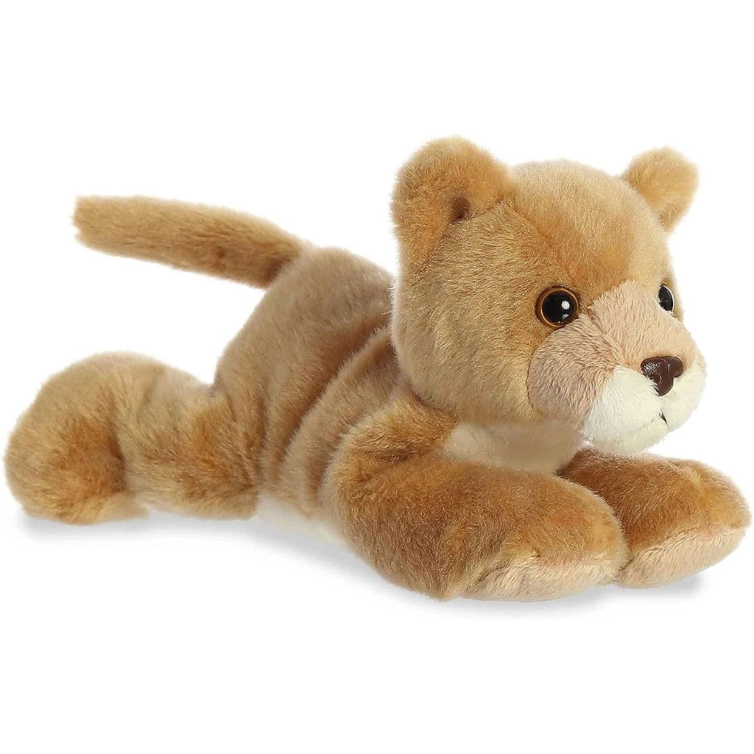Aurora Mini Flopsie Leah Lioness 8-Inch Stuffed Animal Plush