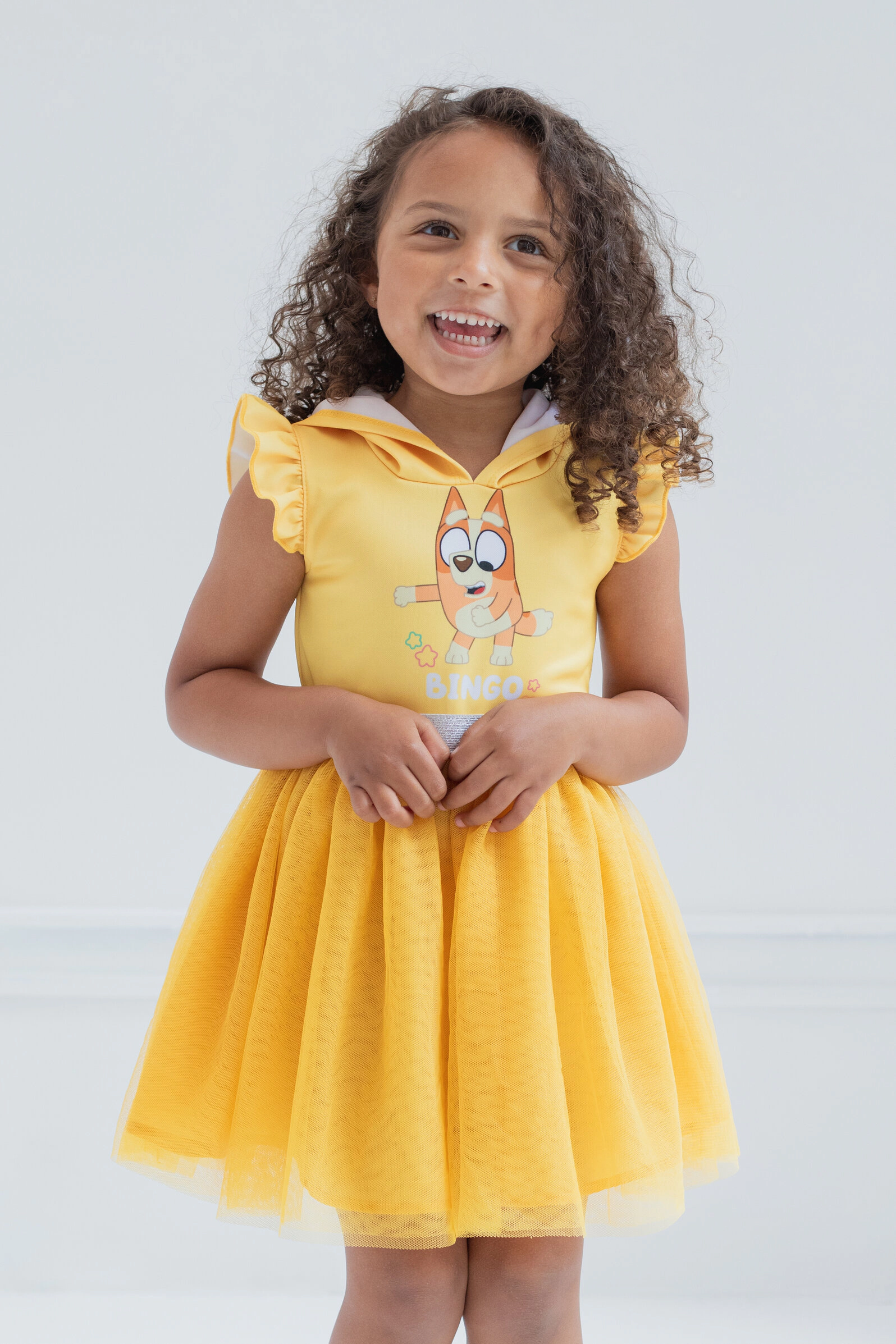 Bluey Girls' Cosplay Hooded Dress