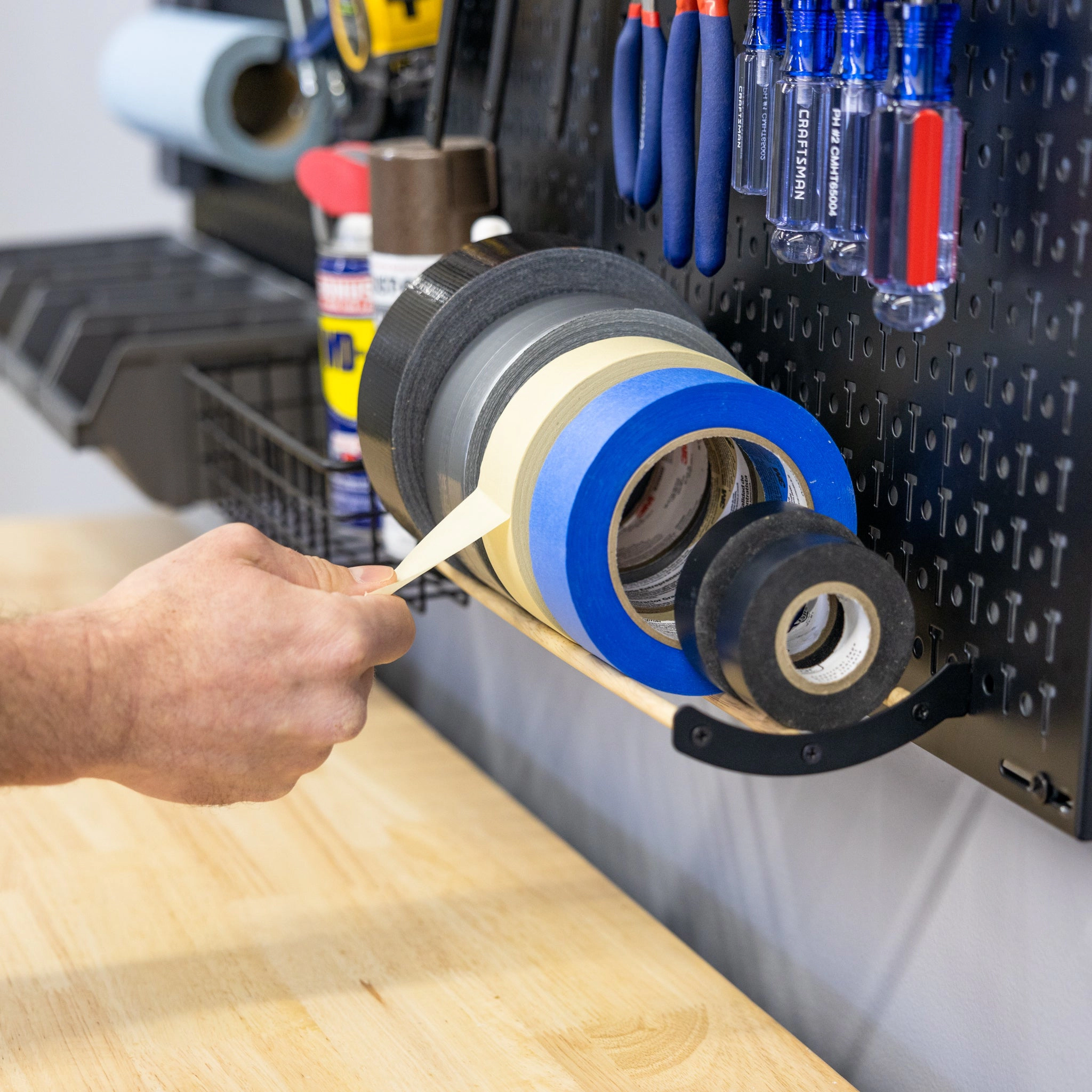 StoreYour 51" x 32" PRO Pegboard, 23 Attachments