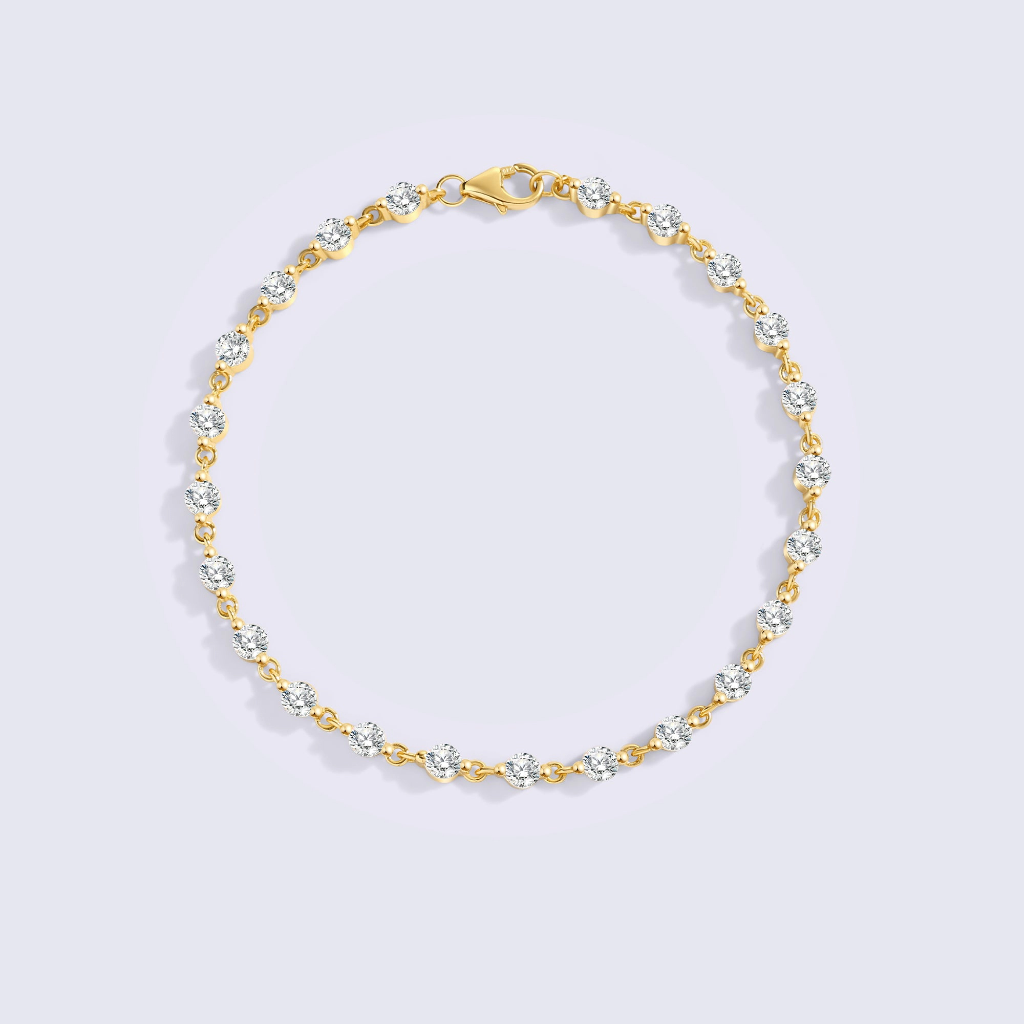 Mint & Lily Women's Wrapped Diamonds Bracelet