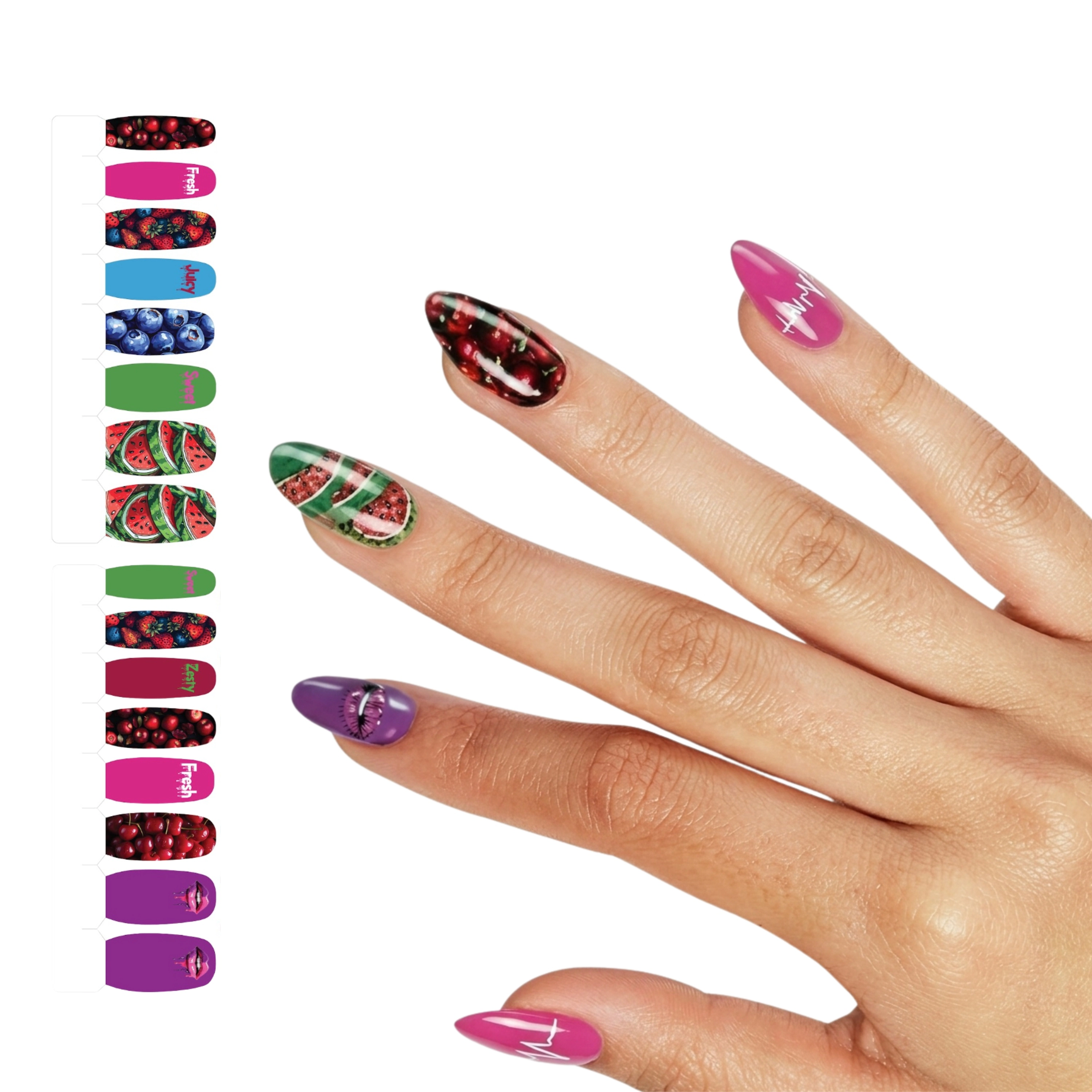 XPNail Women's Nail Polish Strips Juzz 16ct