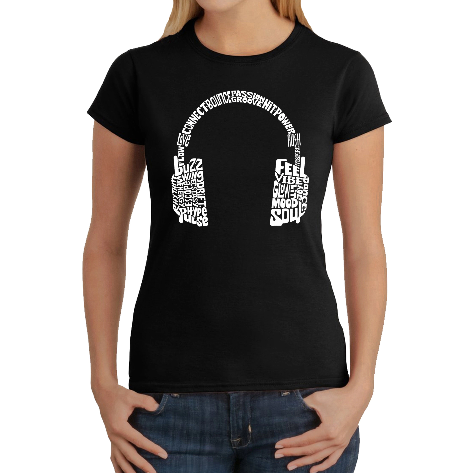 LA Pop Art Women's Word T-Shirt