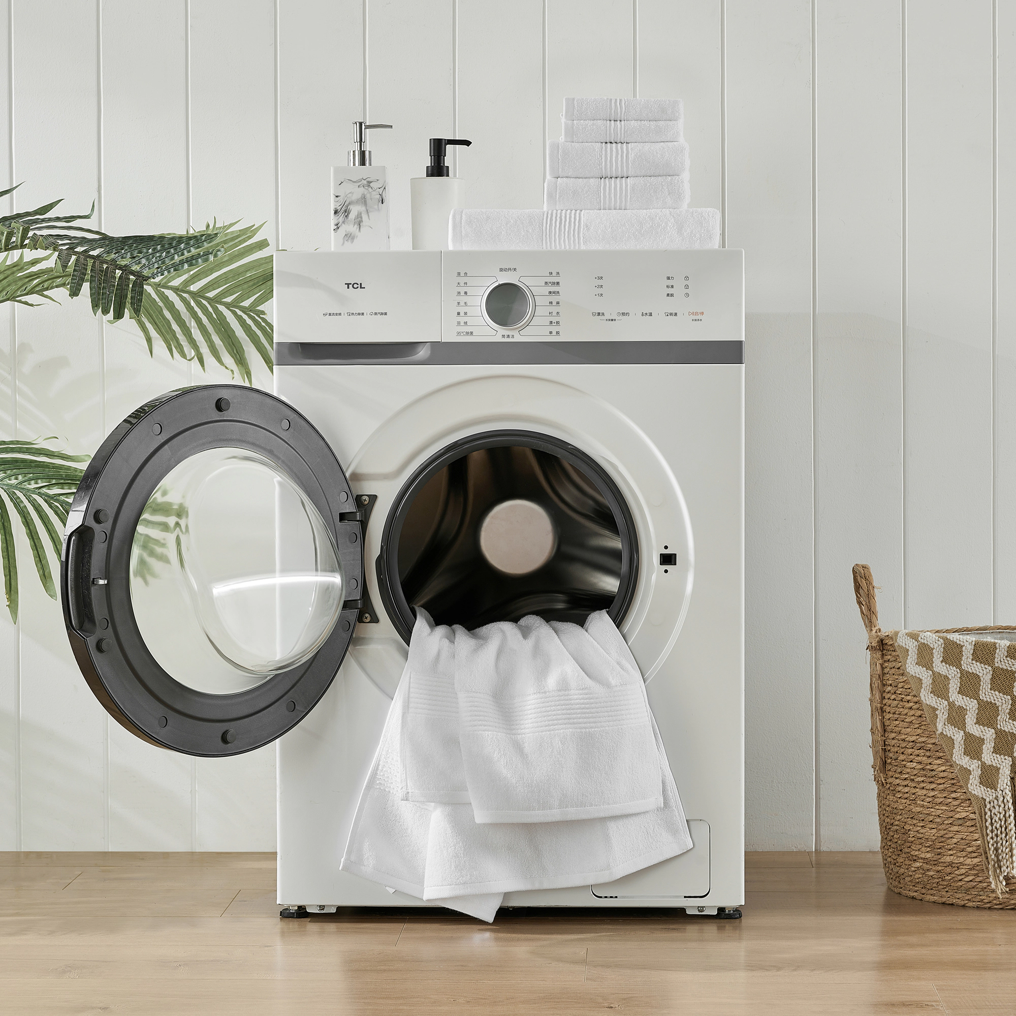 Sweet Home Collection 100% Combed Cotton 8pc Bath Towel Set