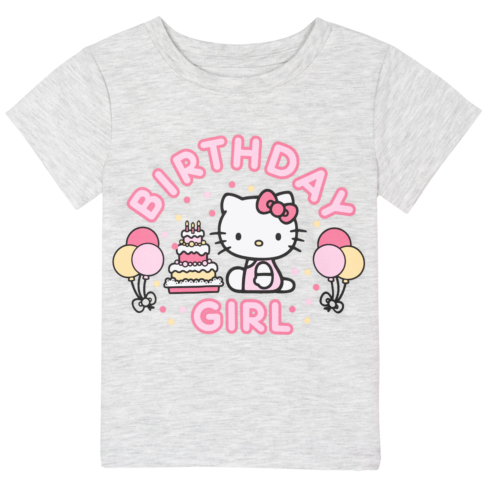 Hello Kitty Girls' 2-Piece T-Shirt and Skirt Set