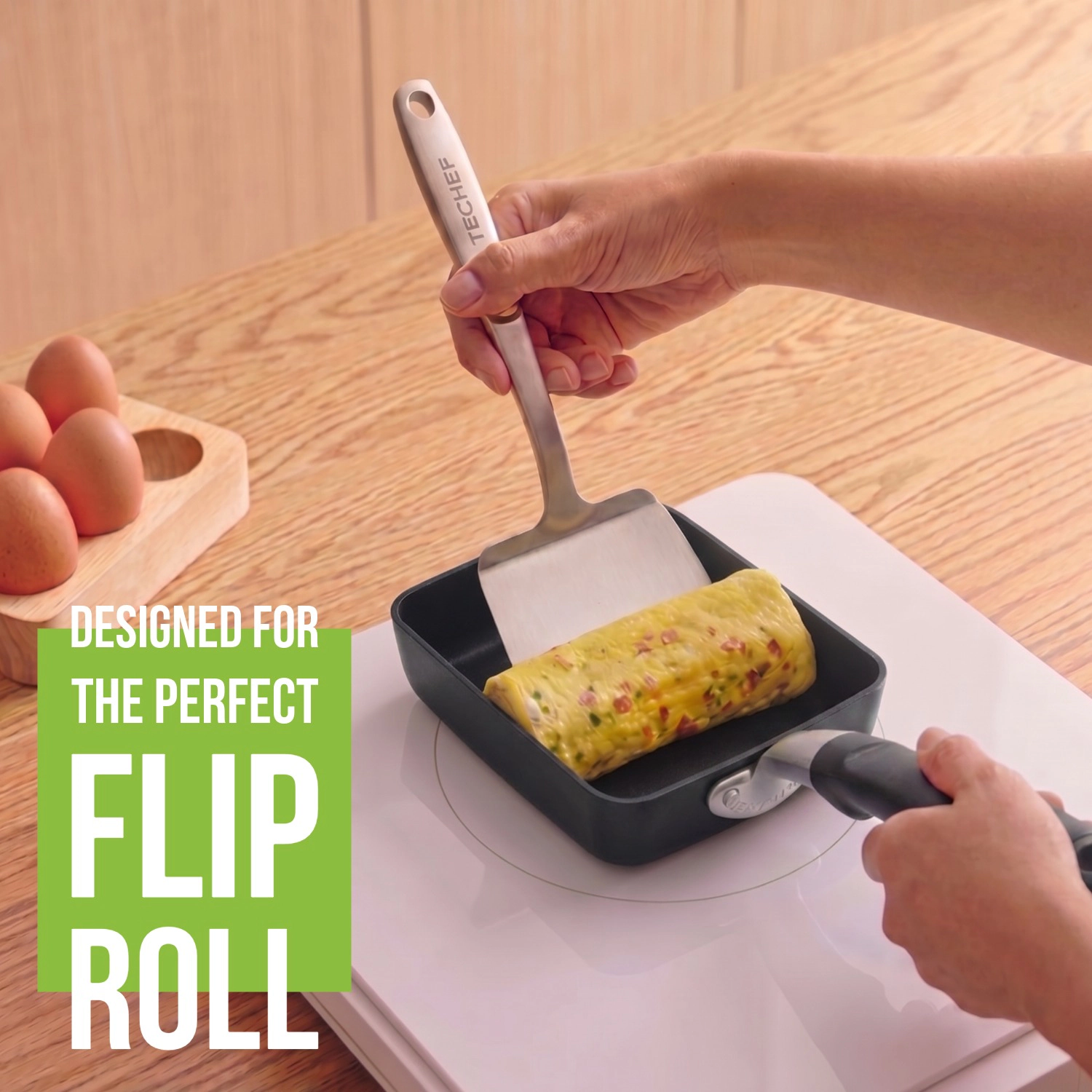 TECHEF - Tamagoyaki Japanese Omelette Pan/Egg Pan