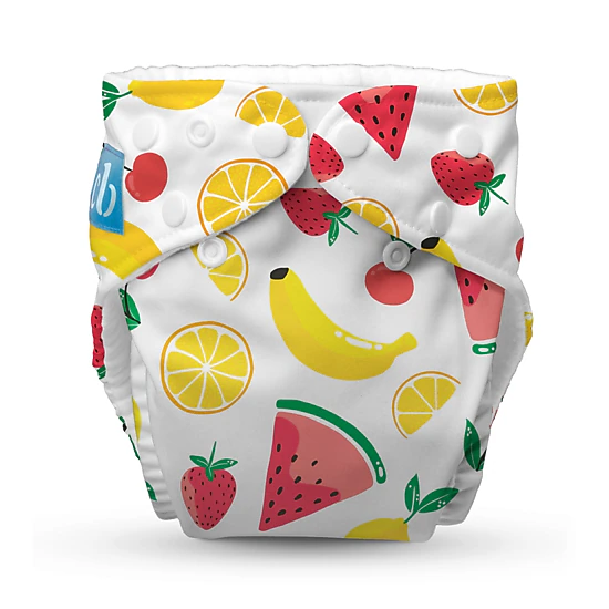 Charlie Banana One-Size Reusable Cloth Diaper with Fleece - Banana Fiesta (Pack of 1)