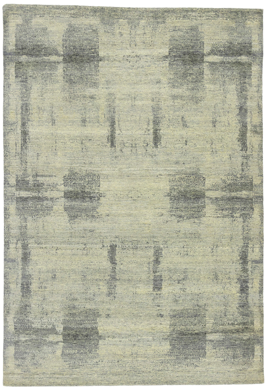 Magic Rugs Multicolored Transitional 6X9 Distressed Modern Oriental Rug