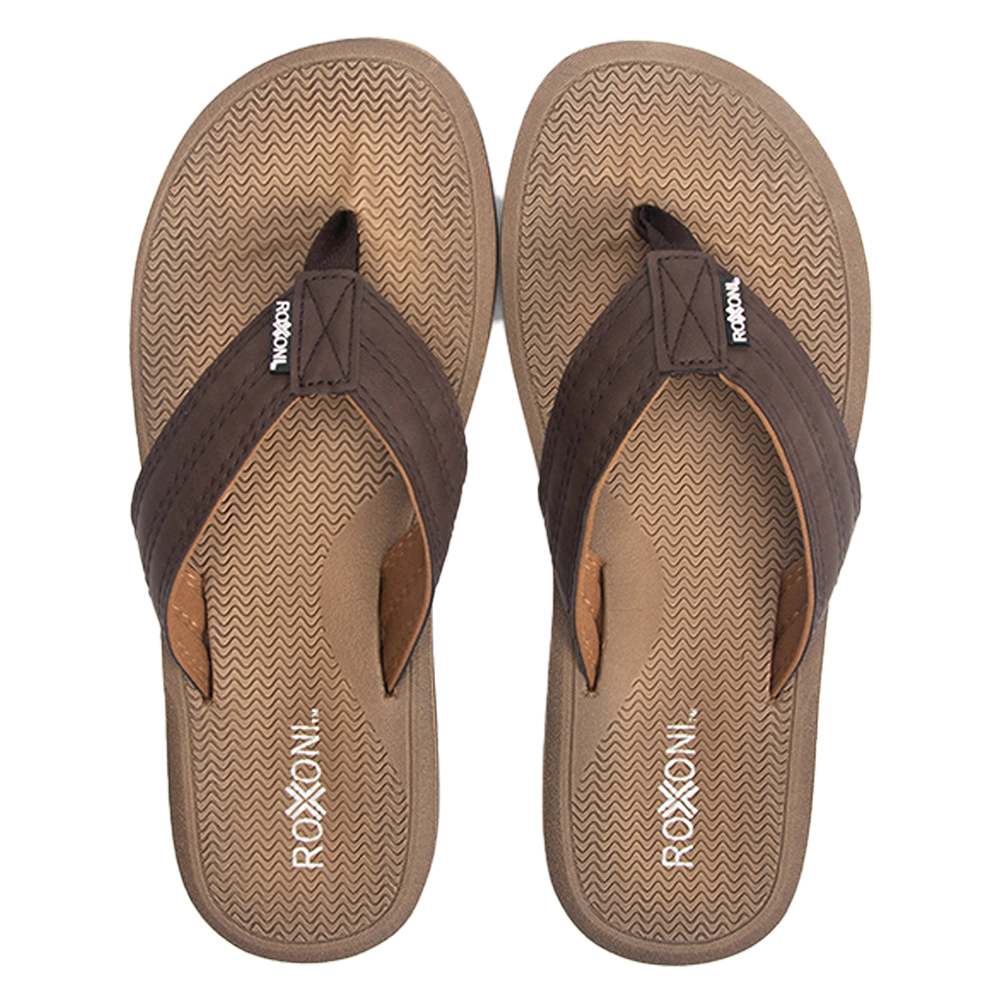 Roxoni Men's Lightweight Outdoor/Indoor Summer Slippers