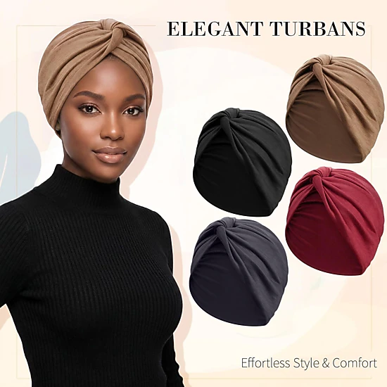 PIGFDK 4 Turban Women
