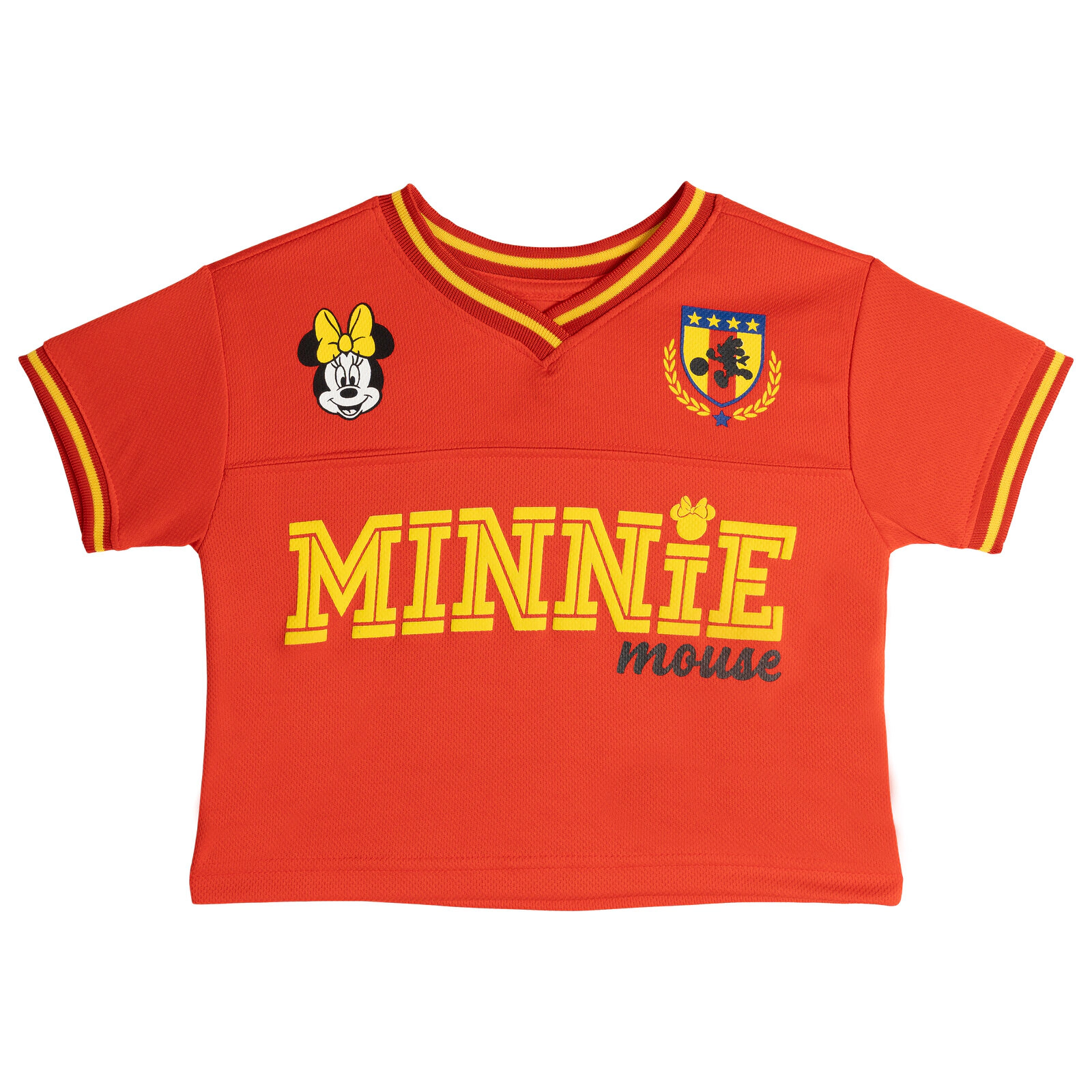 Disney Minnie Mouse Girls' Soccer Jersey T-Shirt and Shorts Set