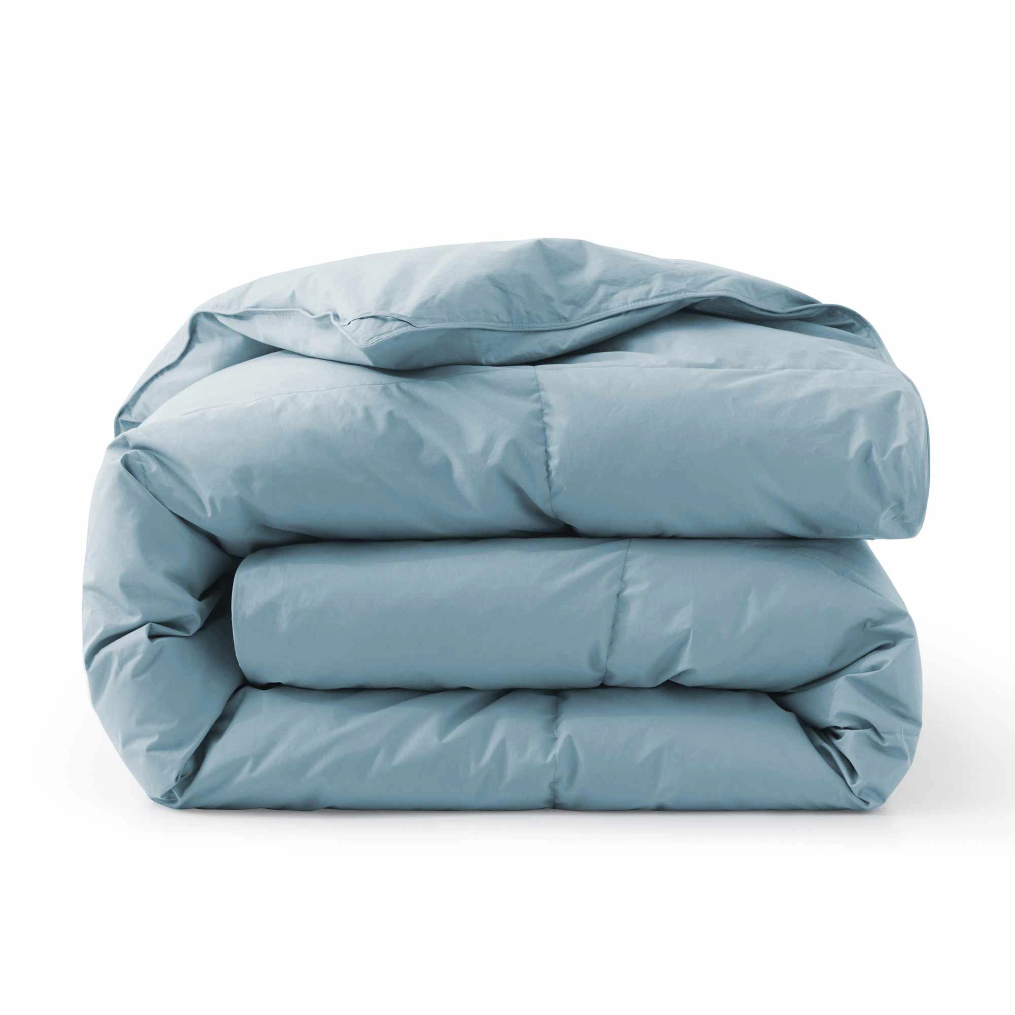 PEACENEST All Season Goose Feather and Down Comforter Cotton Duvet Insert