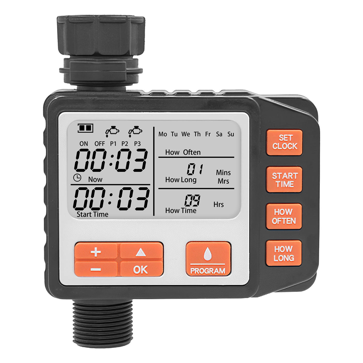 GBruno Programmable Waterproof Sprinkler Timer